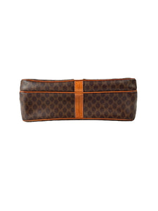 Celine vintage brown Macadame shoulder bag M12