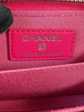 Chanel compact pink lambskin zippy wallet 19959583