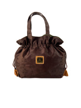 MCM brown nylon bag