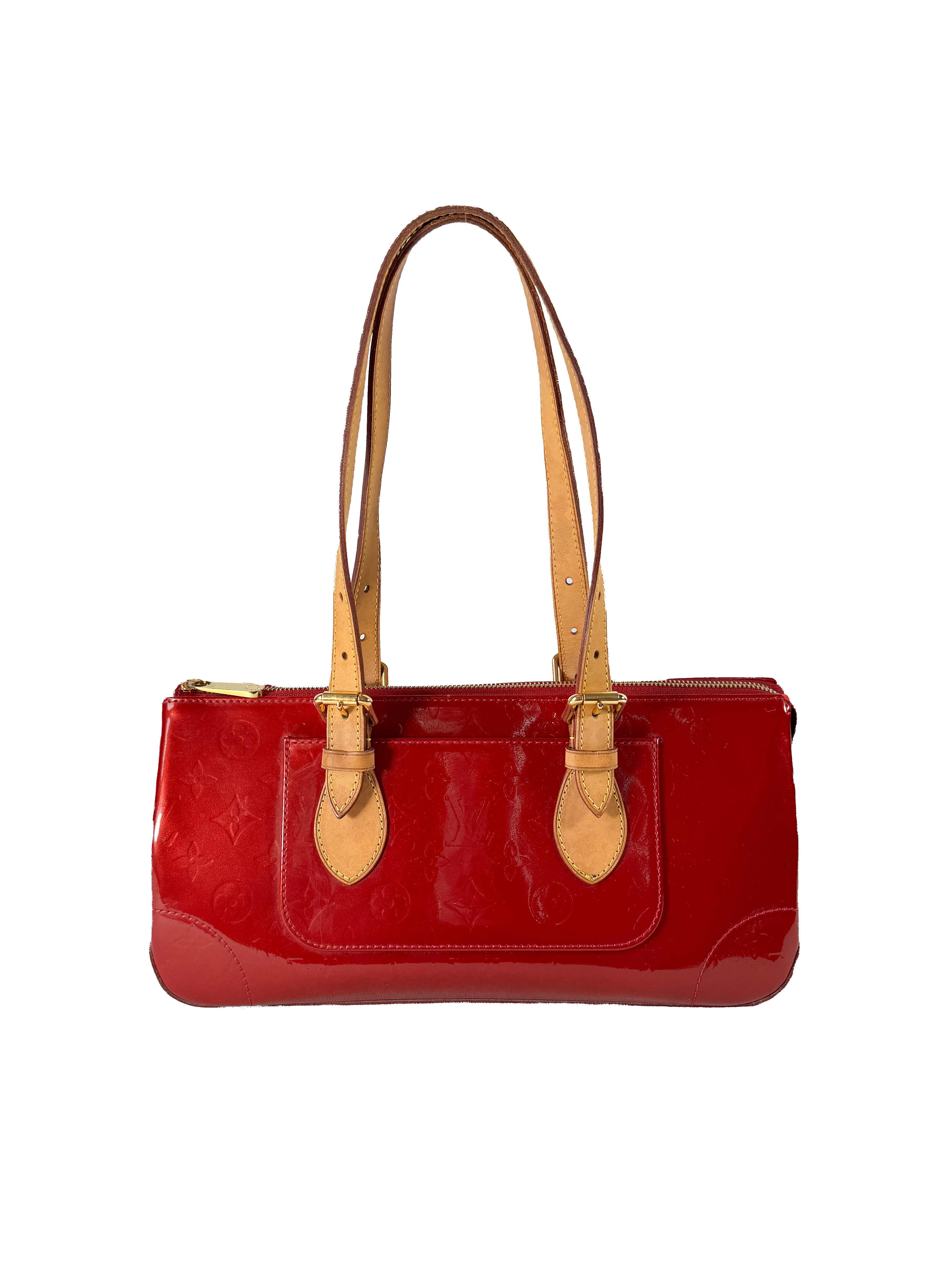 Louis Vuitton vernis Pomme d'Armour rosewood ave FL2029