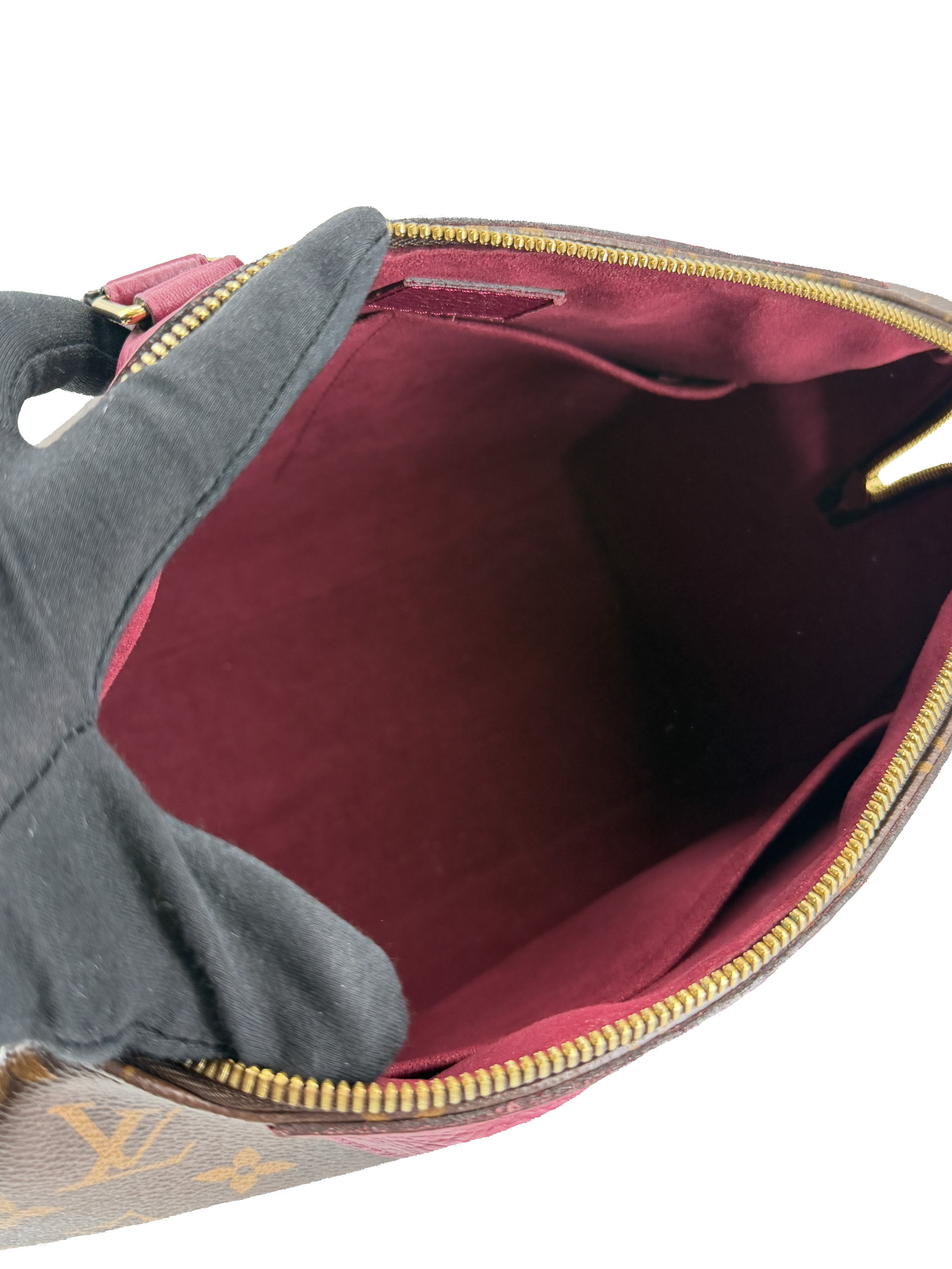 Louis Vuitton brown purple Retiro NM DR2185