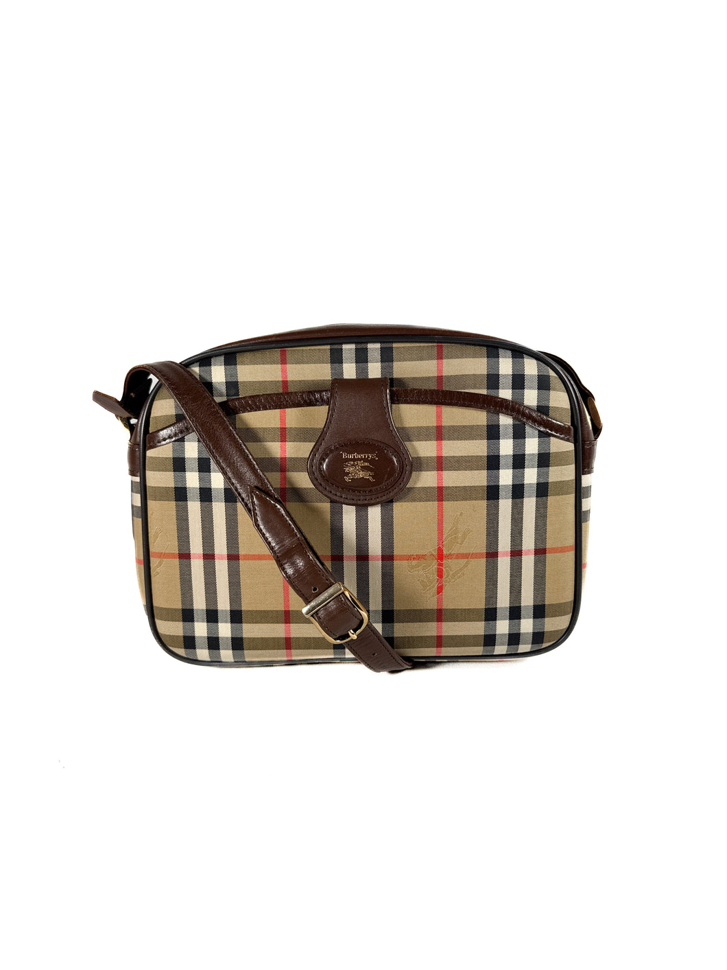 Burberrys vintage nova check shoulder bag