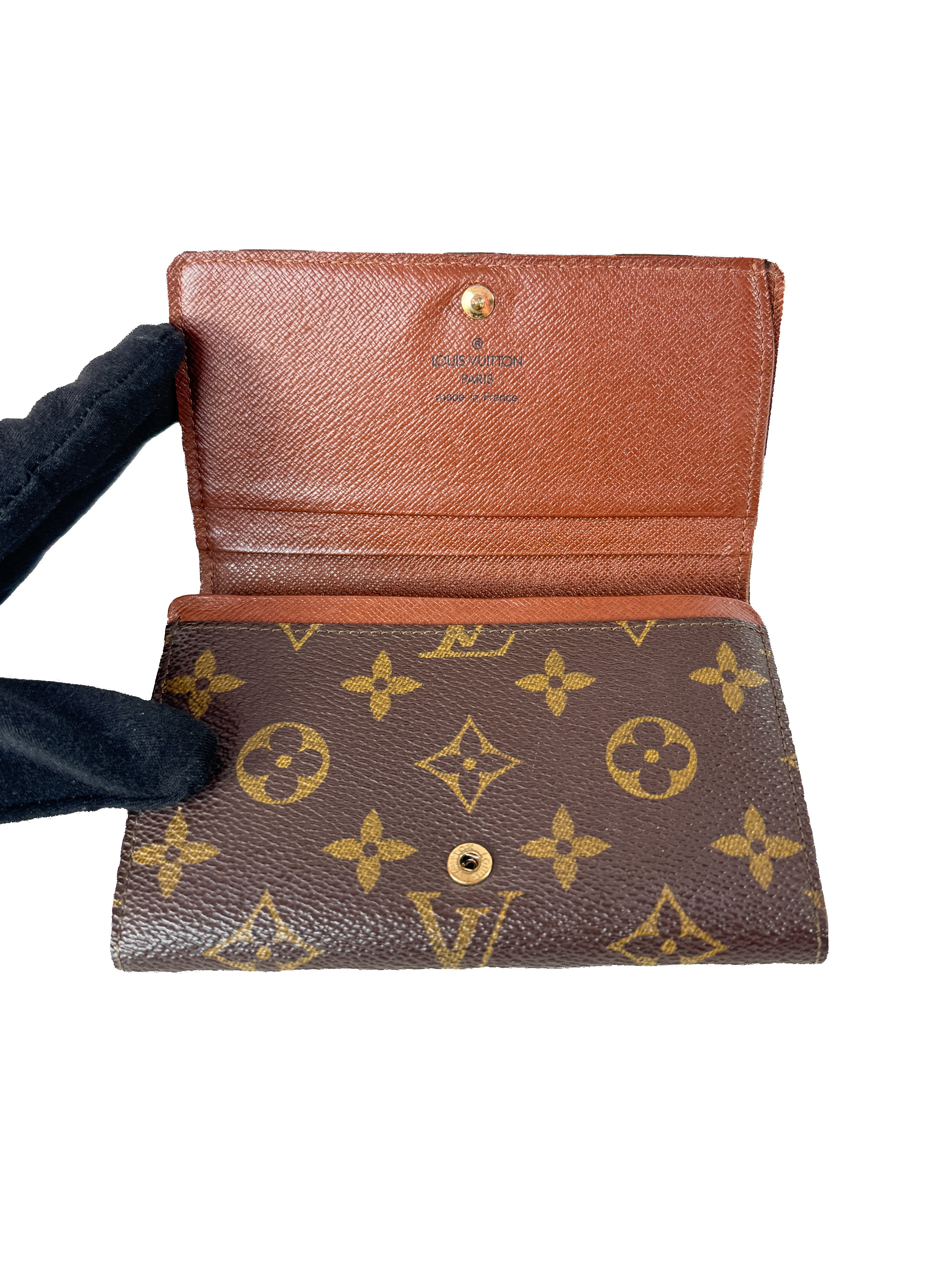 Louis Vuitton monogram vintage Tresor wallet CT1015