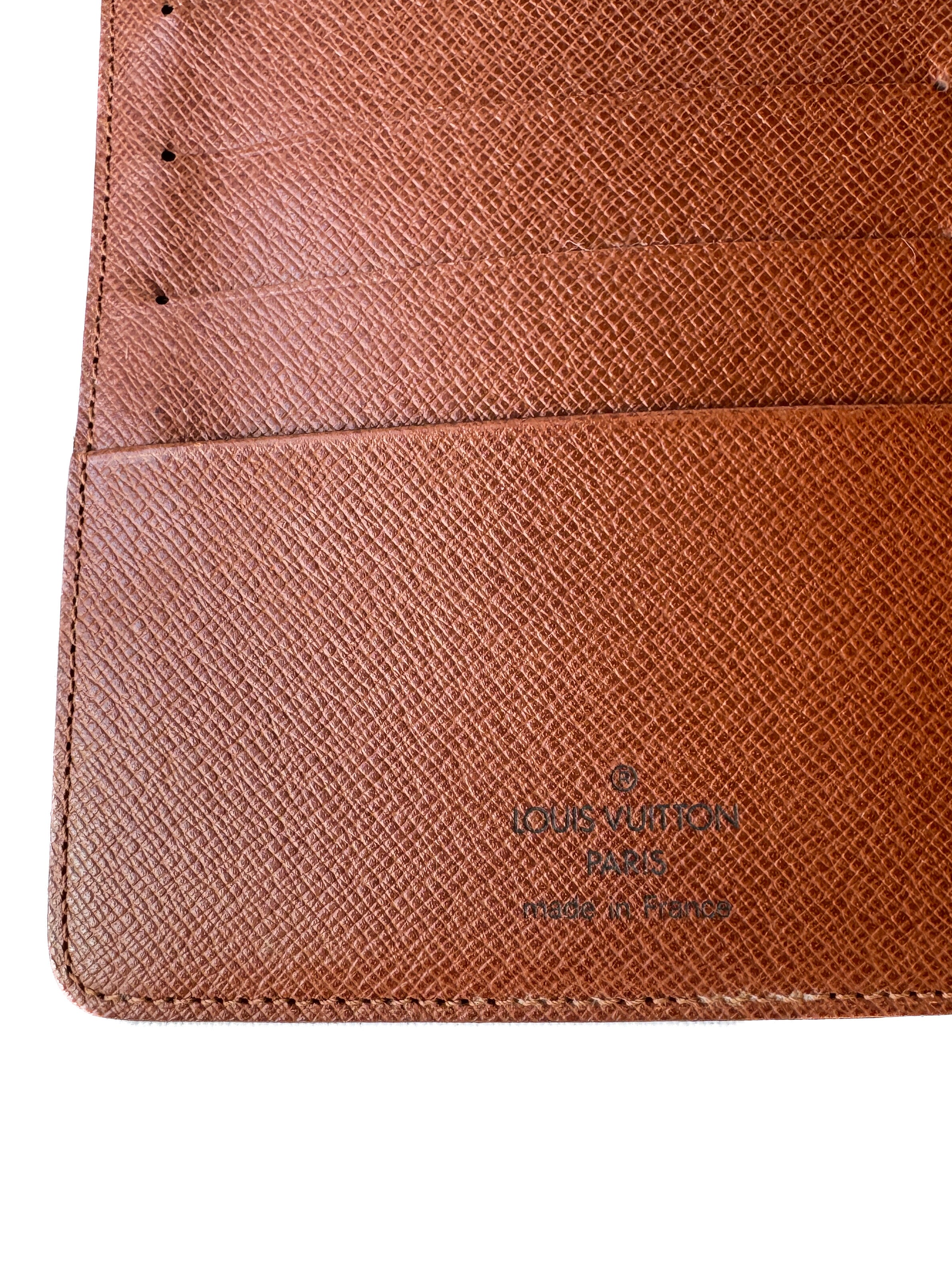 Louis Vuitton monogram agenda MM SP1000