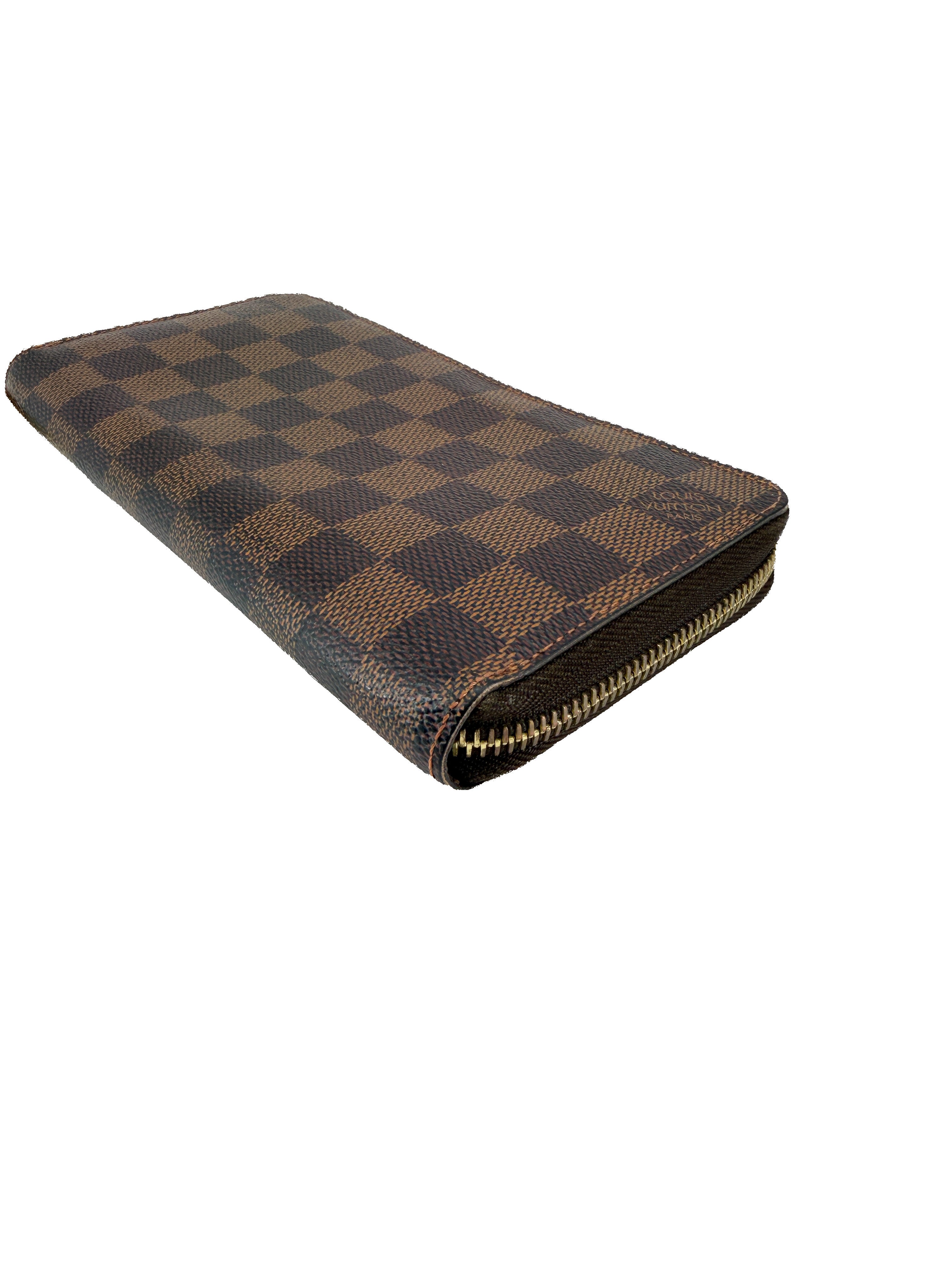 Louis Vuitton damier ebene zippy wallet CA0162
