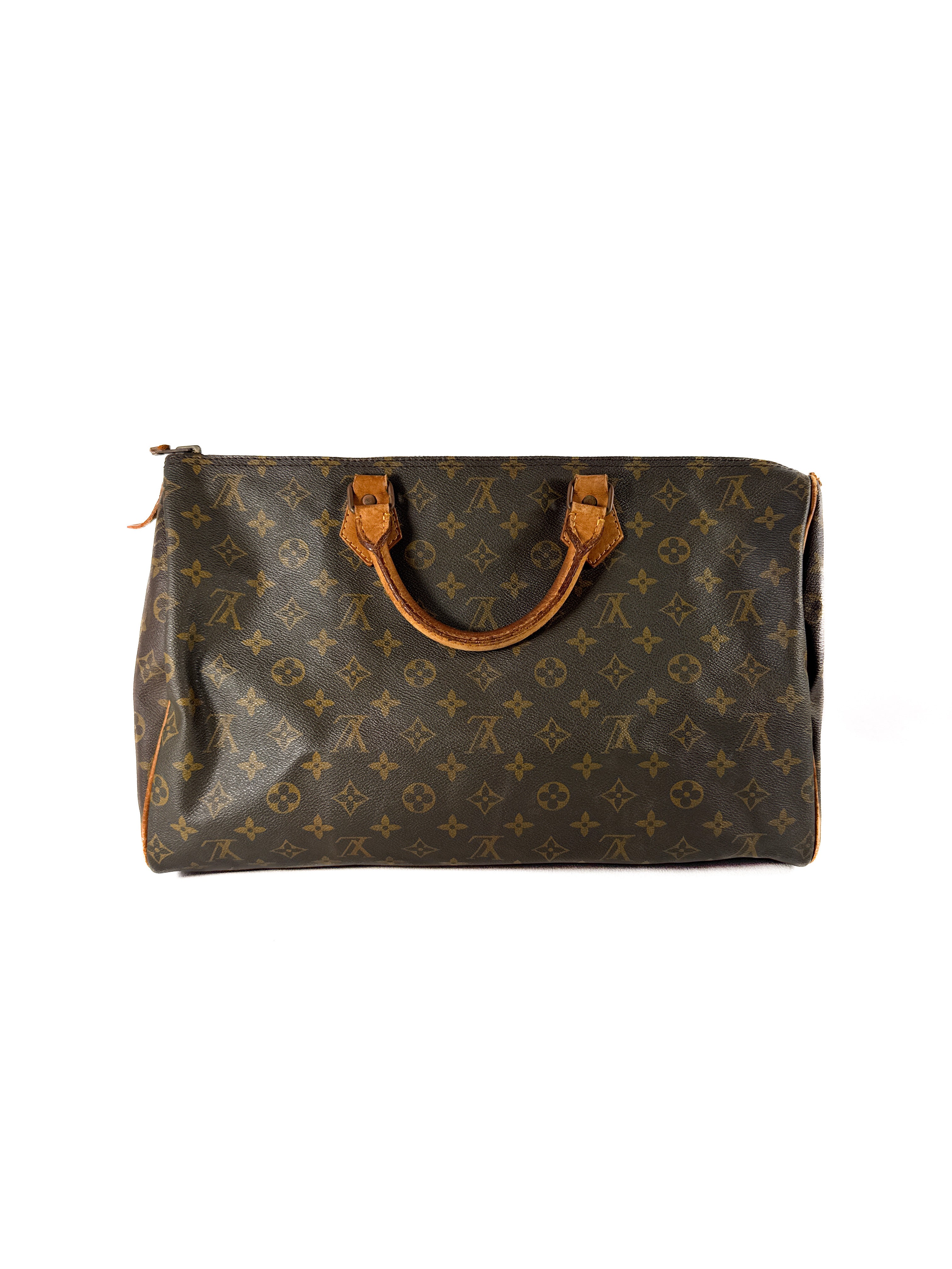 Louis Vuitton monogram Speedy 40 (old model, pre 80s)