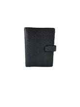 Louis Vuitton black Taiga leather agenda MM SP0033