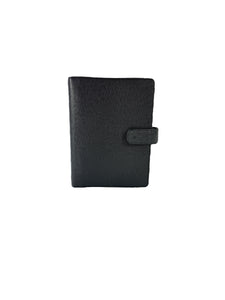 Louis Vuitton black Taiga leather agenda MM SP0033