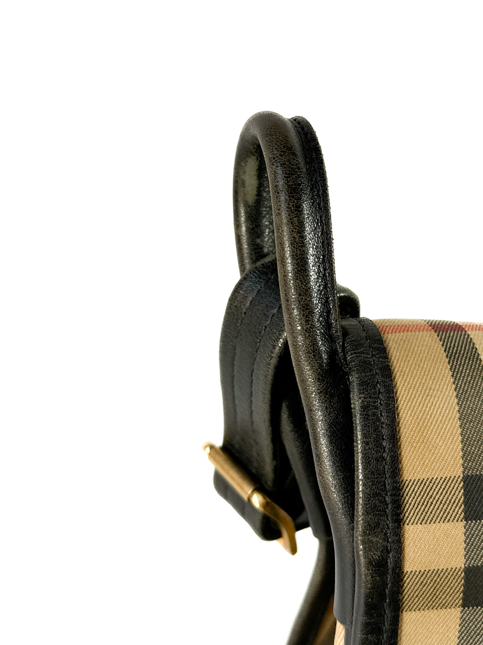 Burberrys vintage check messenger bag