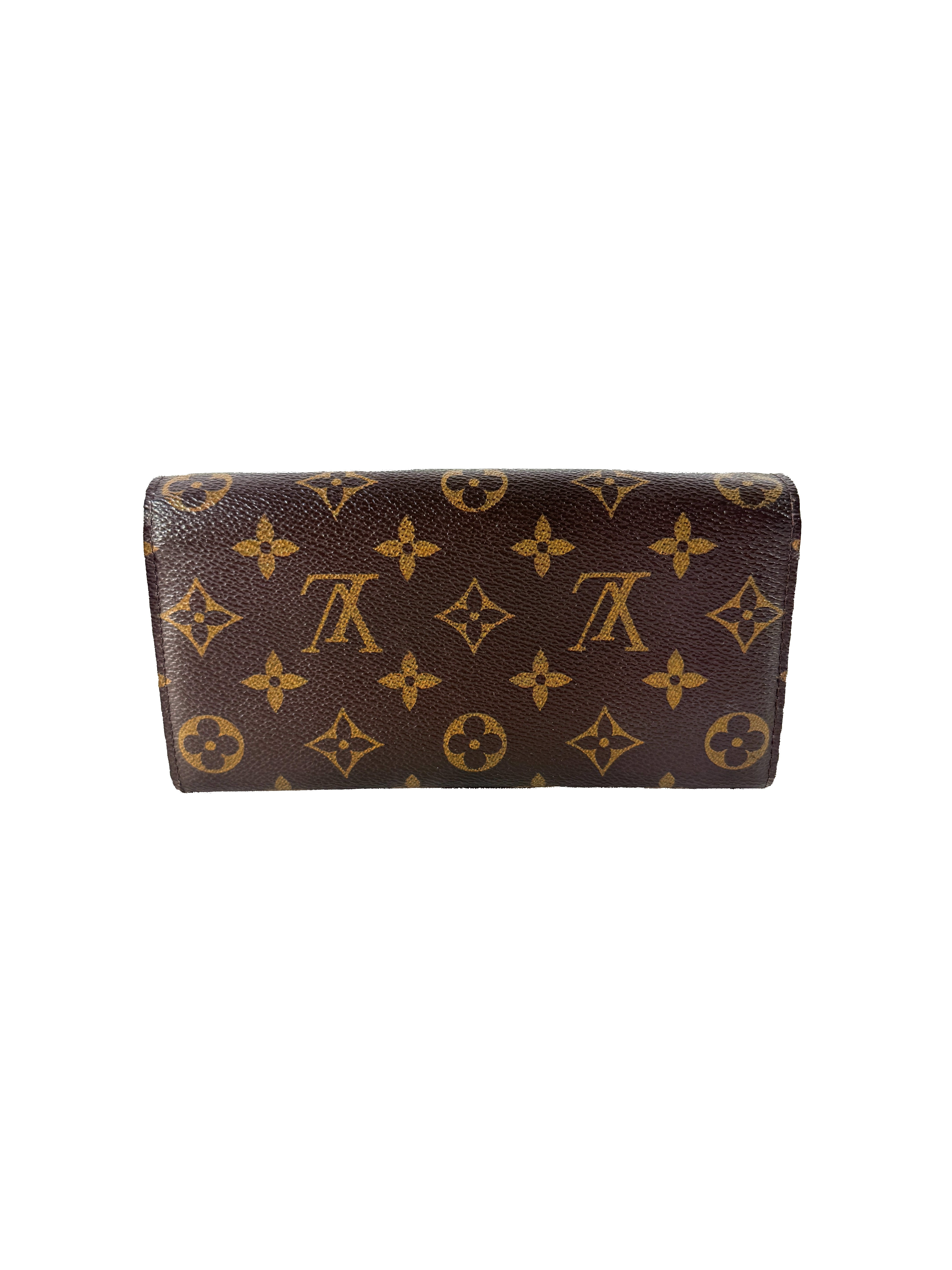 Louis Vuitton monogram Sarah Fleuri wallet CA1180