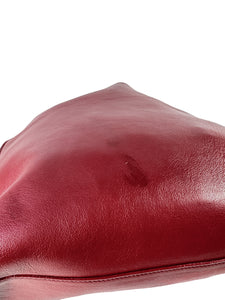 Saint Laurent red Suzanne chain strap shoulder bag  0720