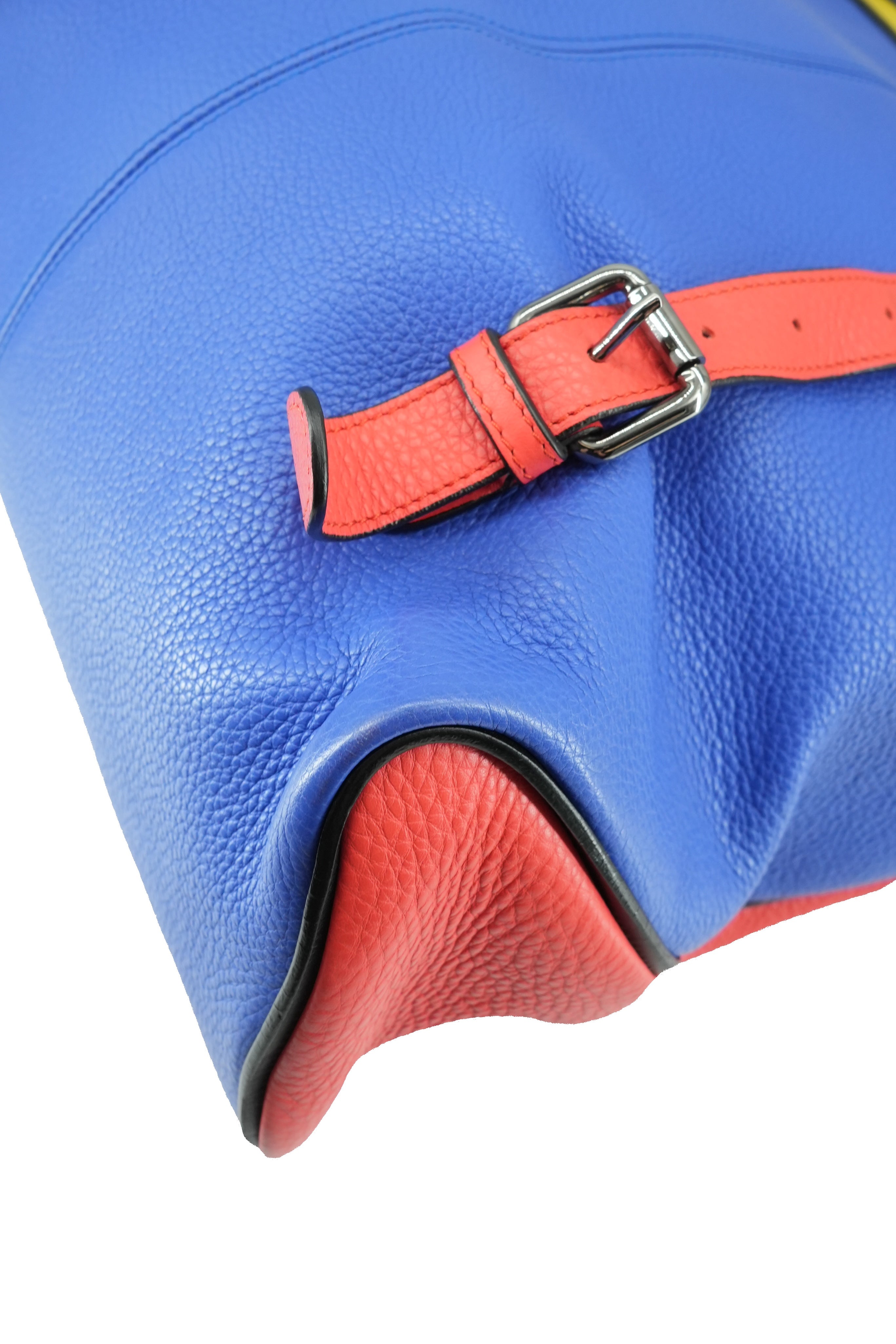 Christian Louboutin multi color leather backpack
