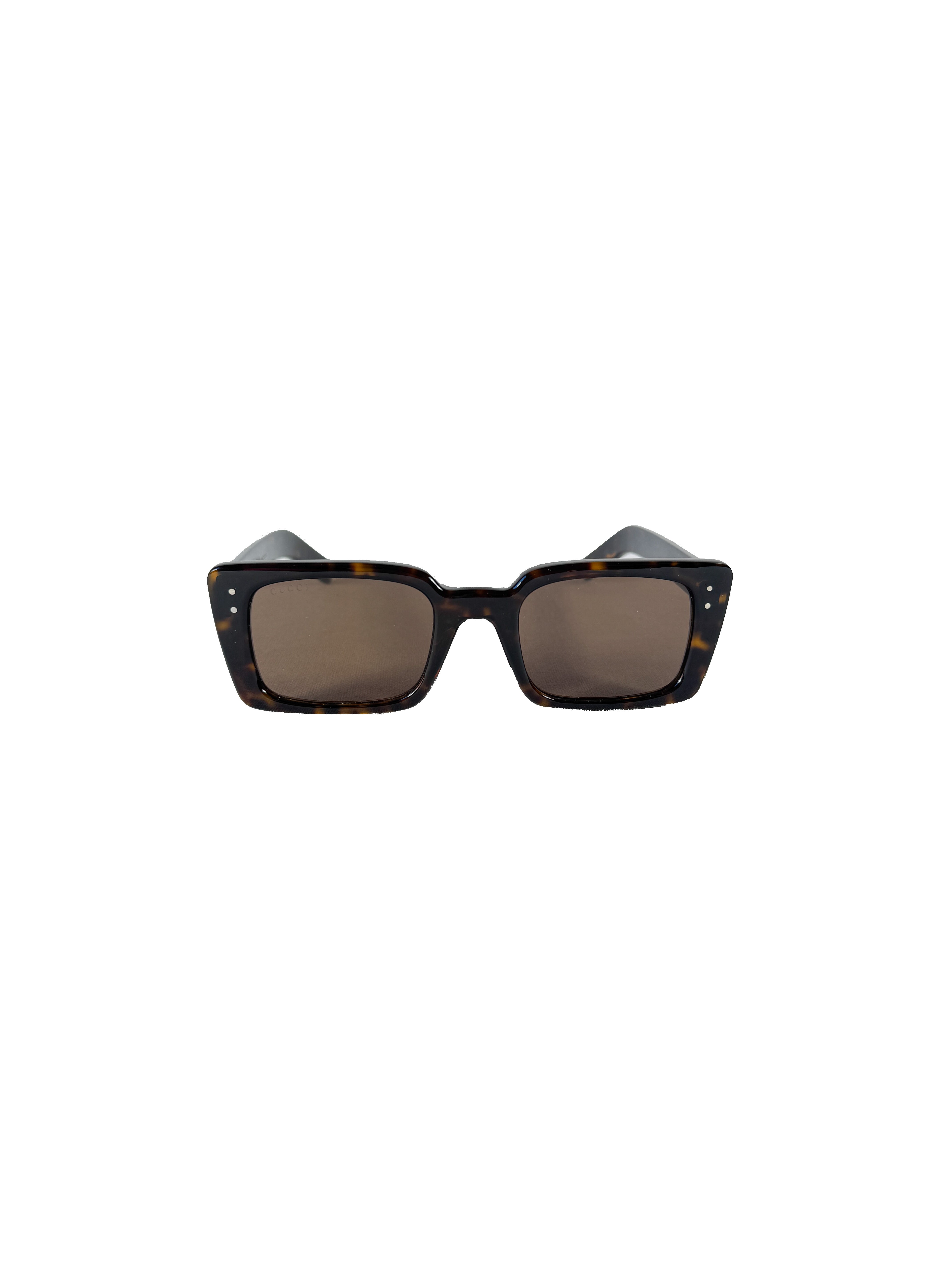 Gucci tortoise rectangle sunglasses GG0539S