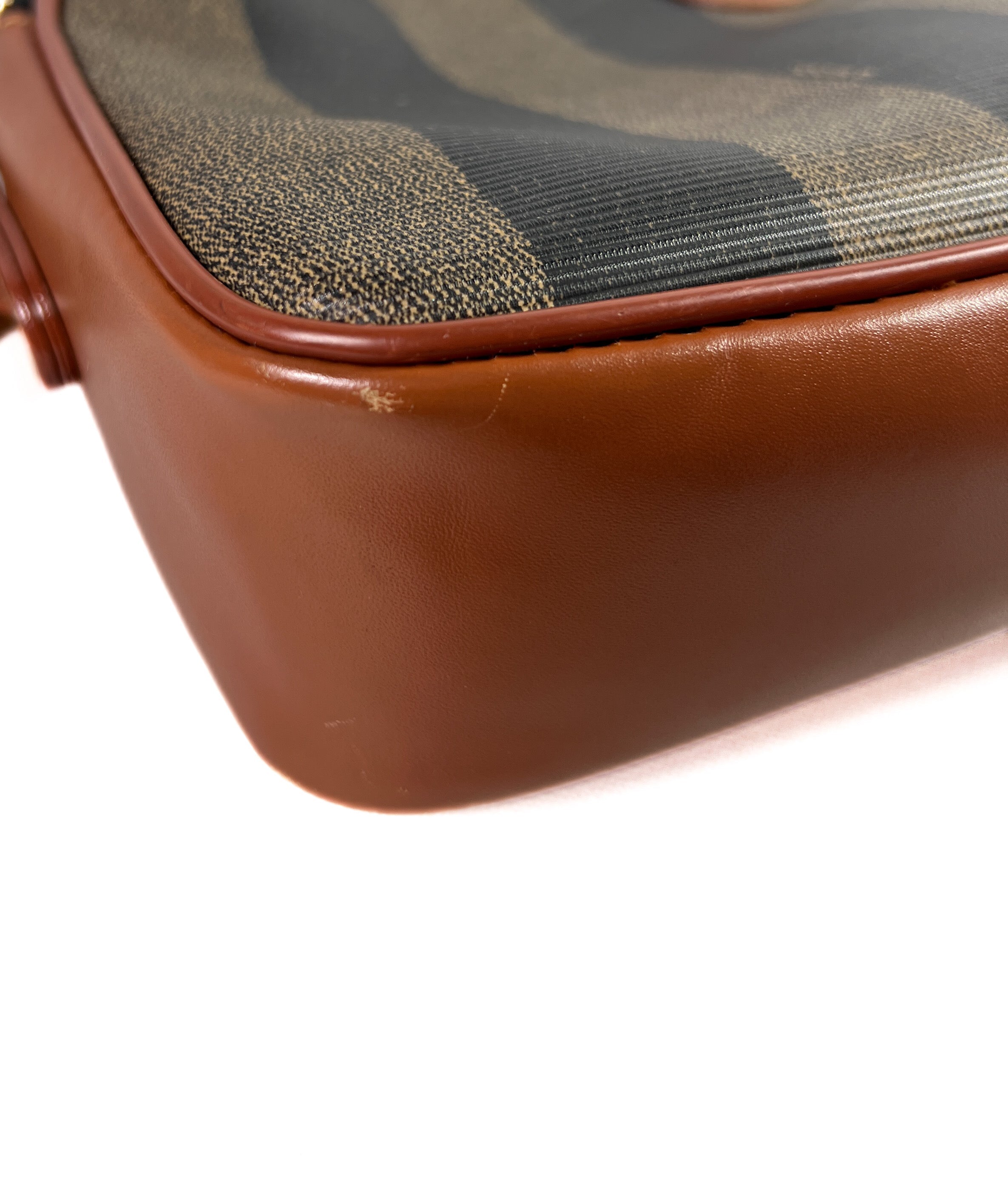 Fendi vintage Pequin striped crossbody