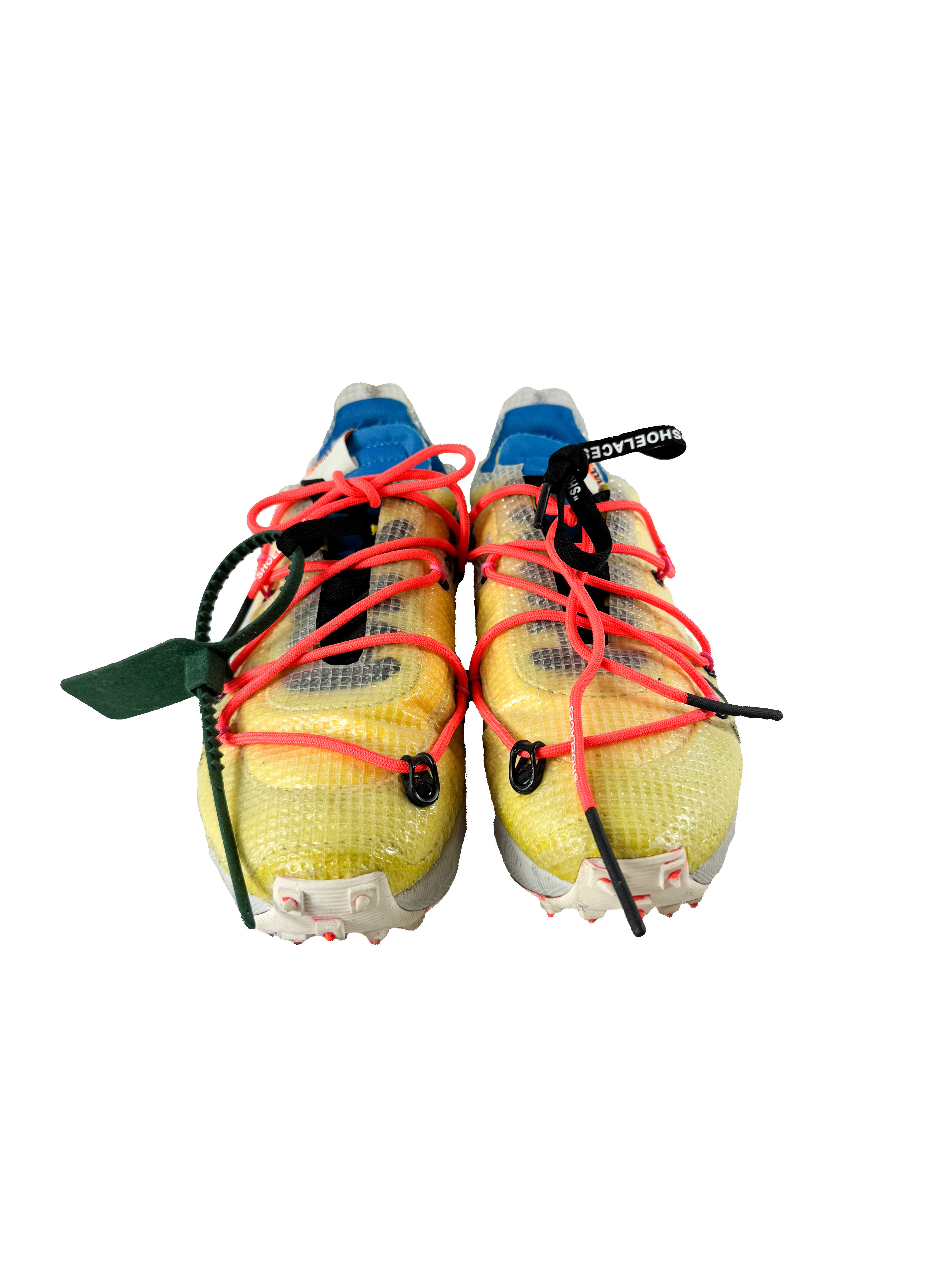 Nike x Off White yellow Vapor street tour sneakers size 7