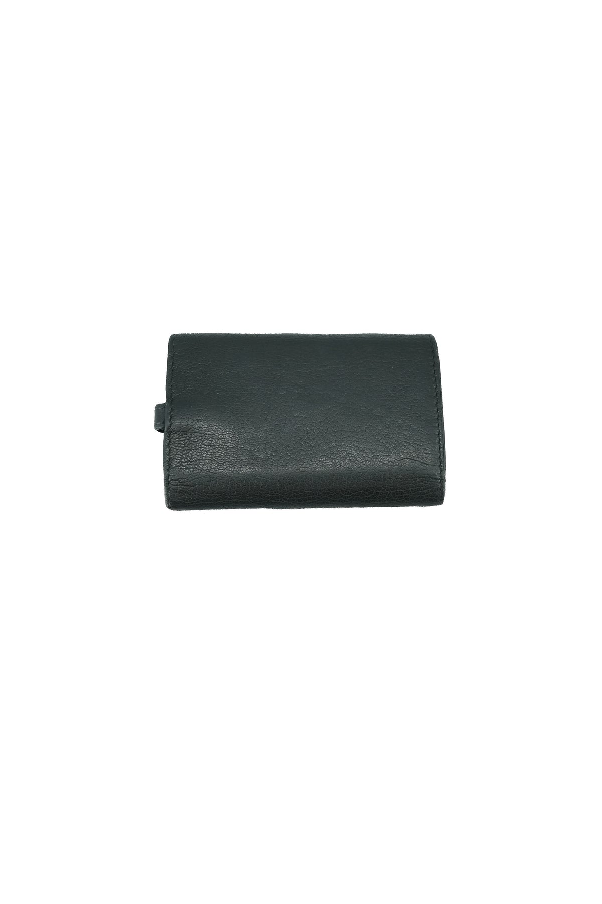 Christian Dior vintage black Saddle 4 key holder 1212