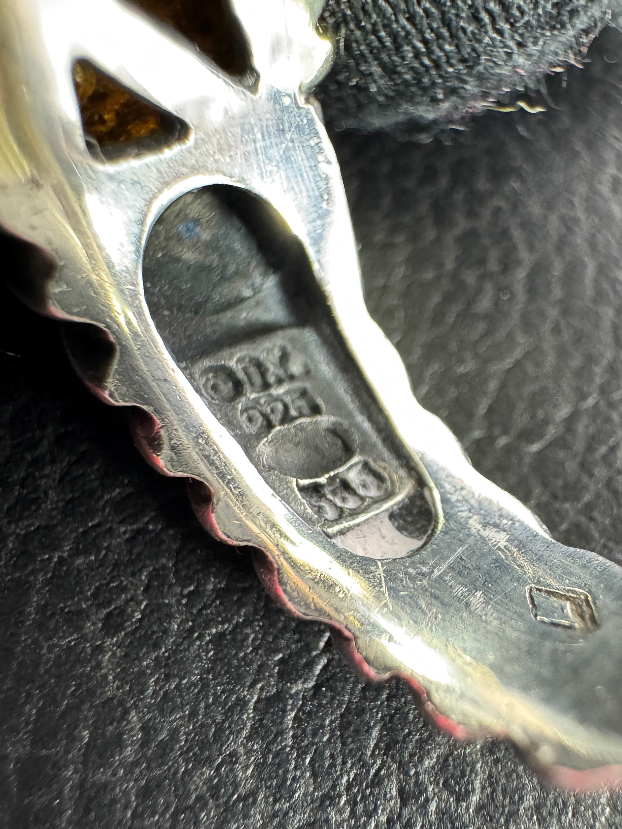 David Yurman sterling silver, 14k gold, Citrine capri cable ring