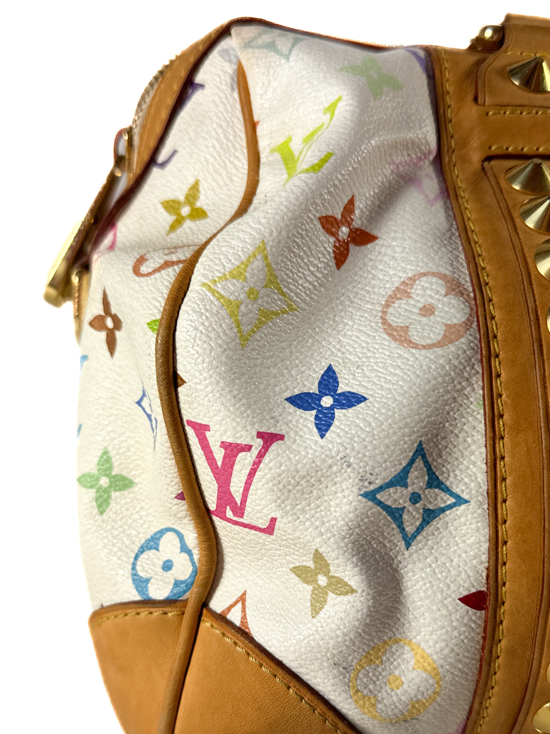 Louis Vuitton white multicolor Courtney MM