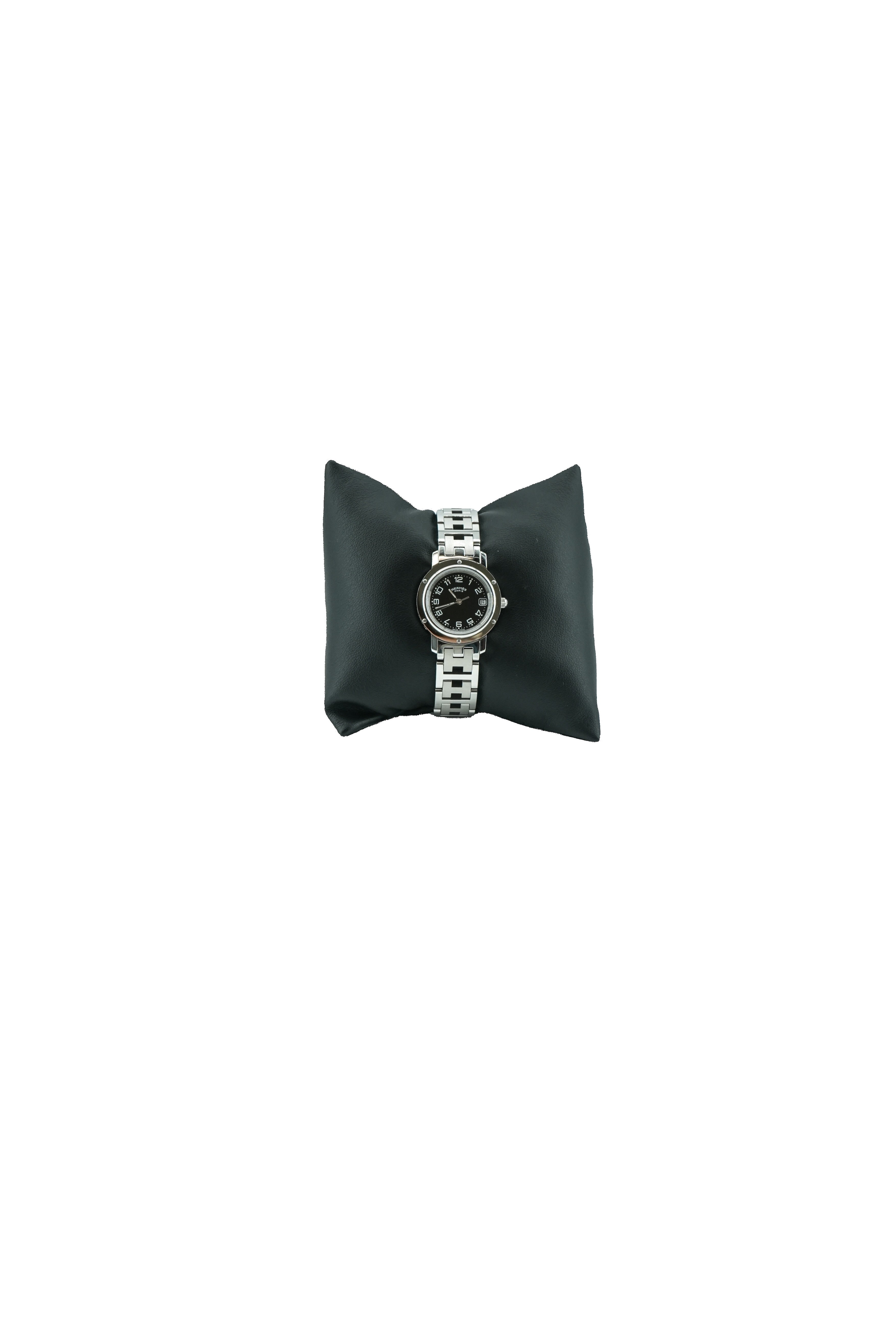 Hermès stainless Clipper watch CL4.210 2439081