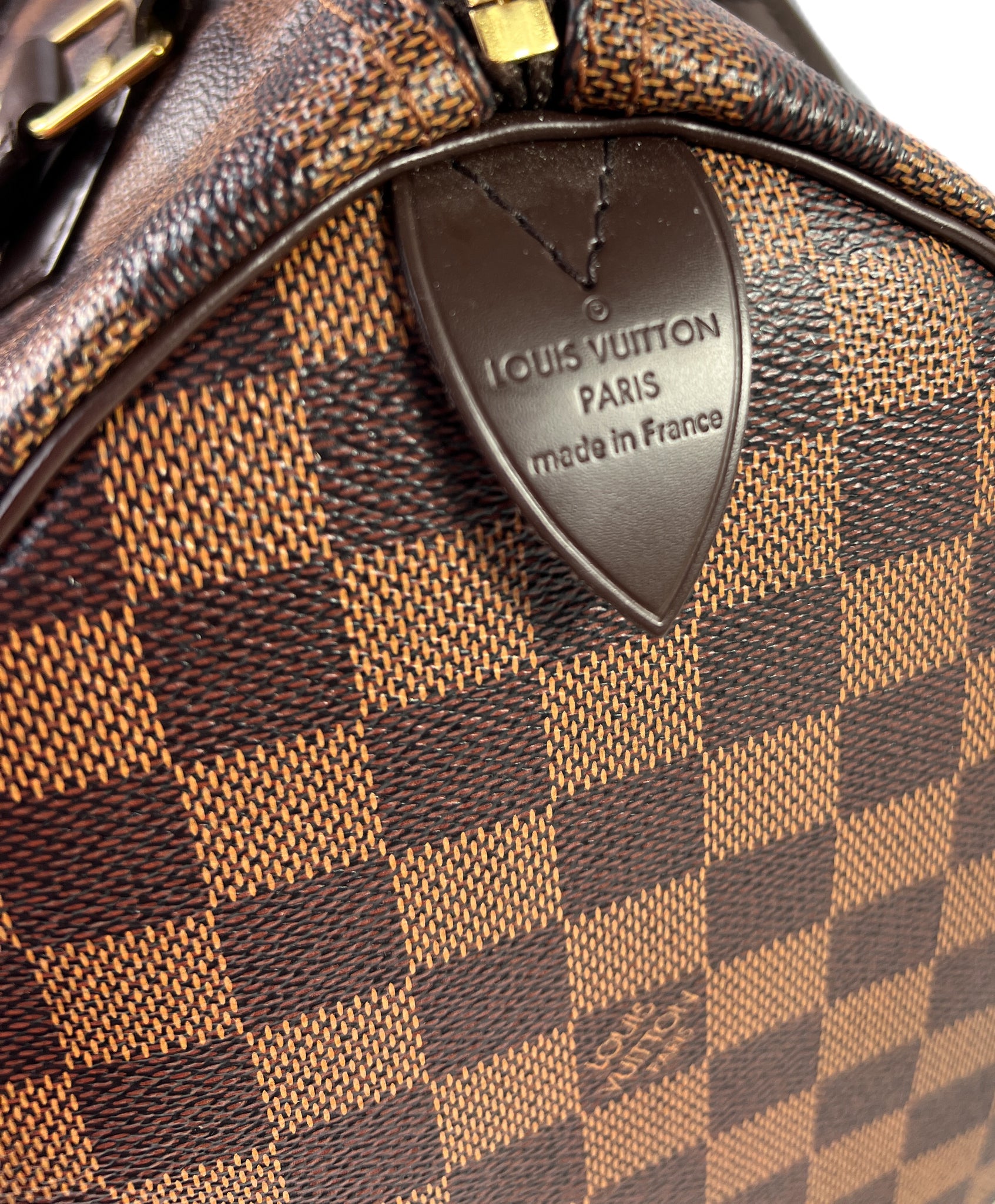 Louis Vuitton damier ebene speedy 30 2014 – My Girlfriend's
