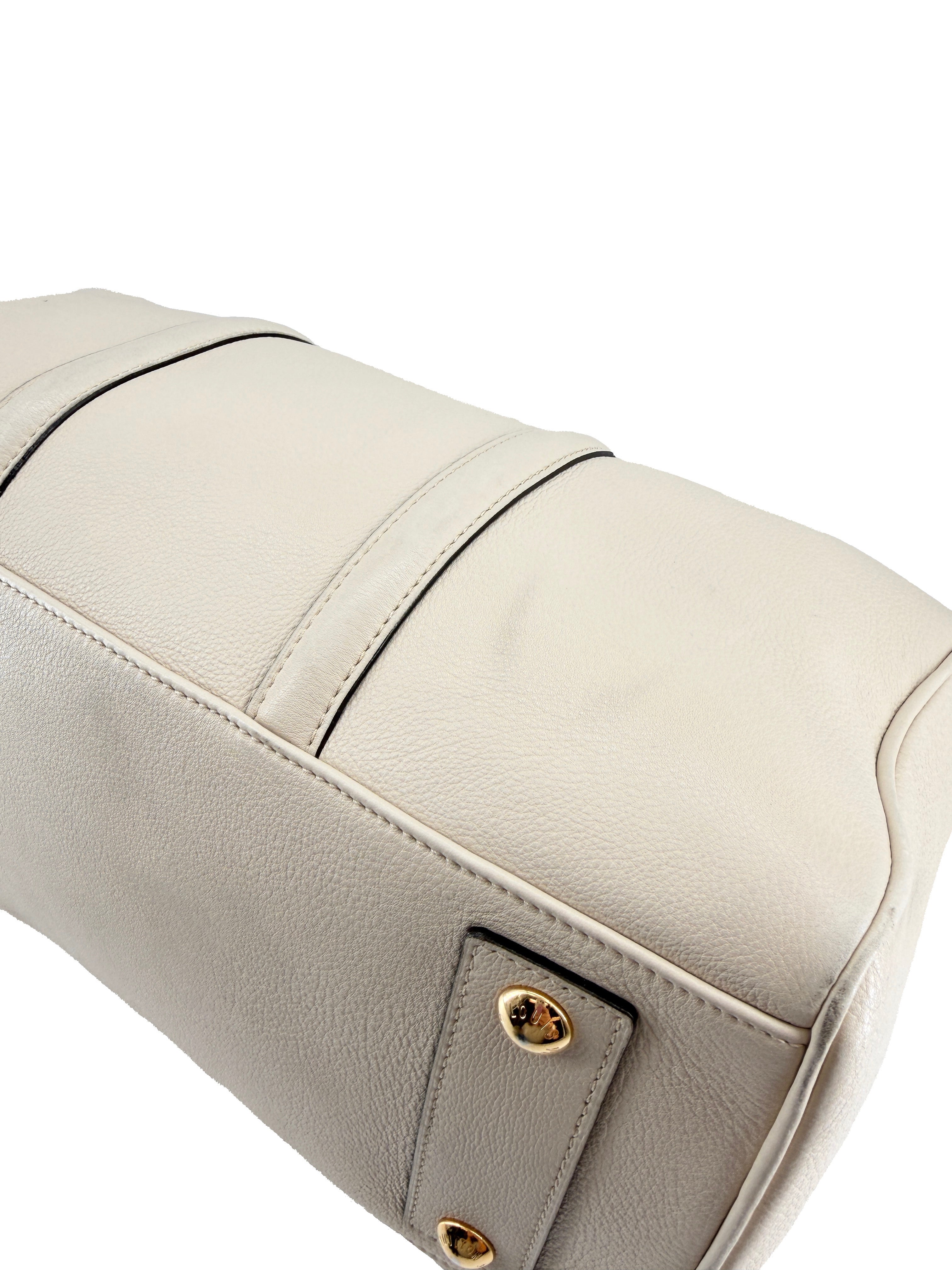 Louis Vuitton cream Sofia Coppola SC bag FO3141