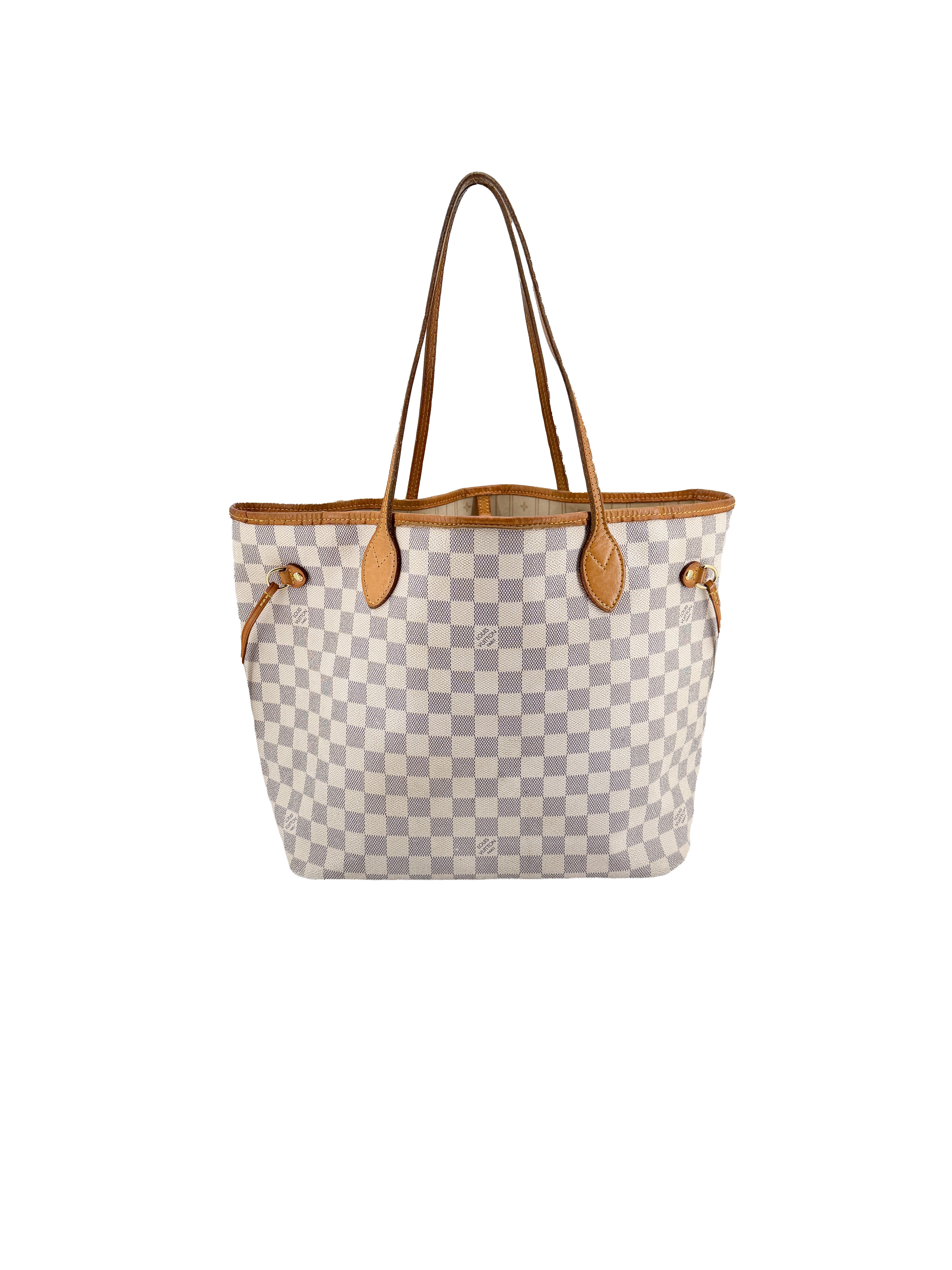 Louis Vuitton damier azur neverfull MM SD2132