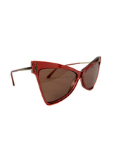 Tom Ford raspberry Tallulah sunglasses