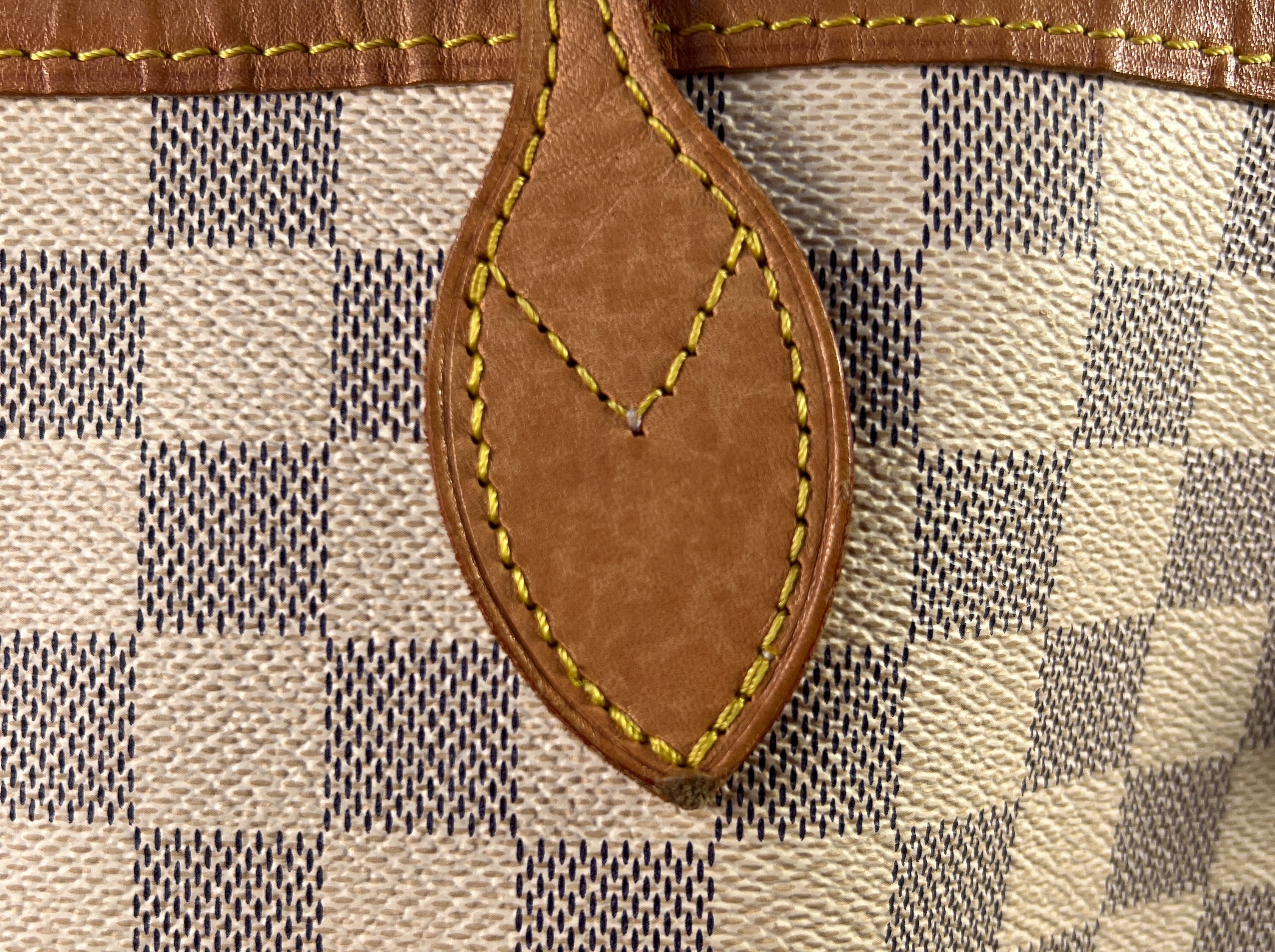 Louis Vuitton damier azur neverfull GM 2021 rose ballerine