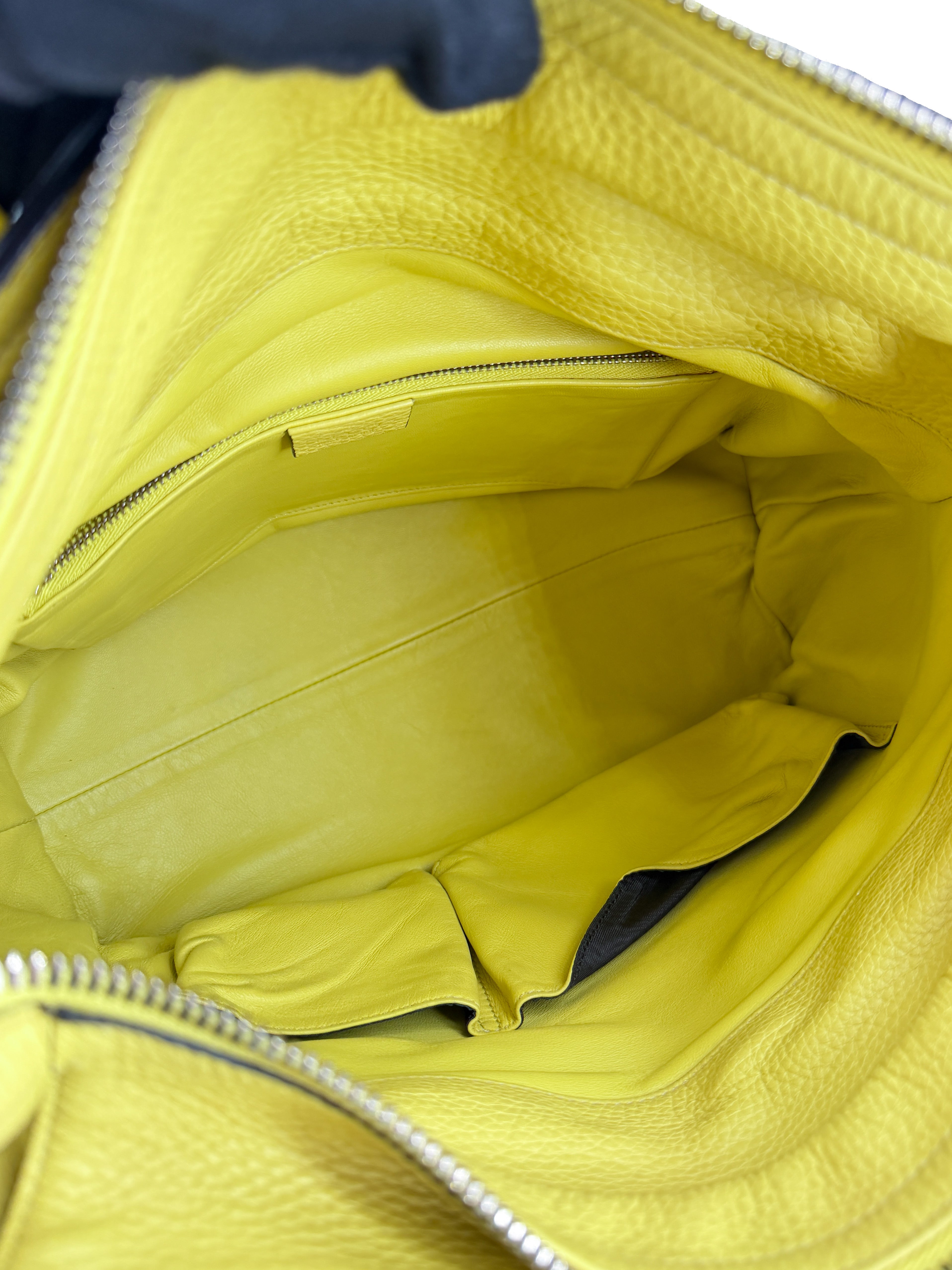 Gucci brown chartreuse Rambler tote 370822-493492