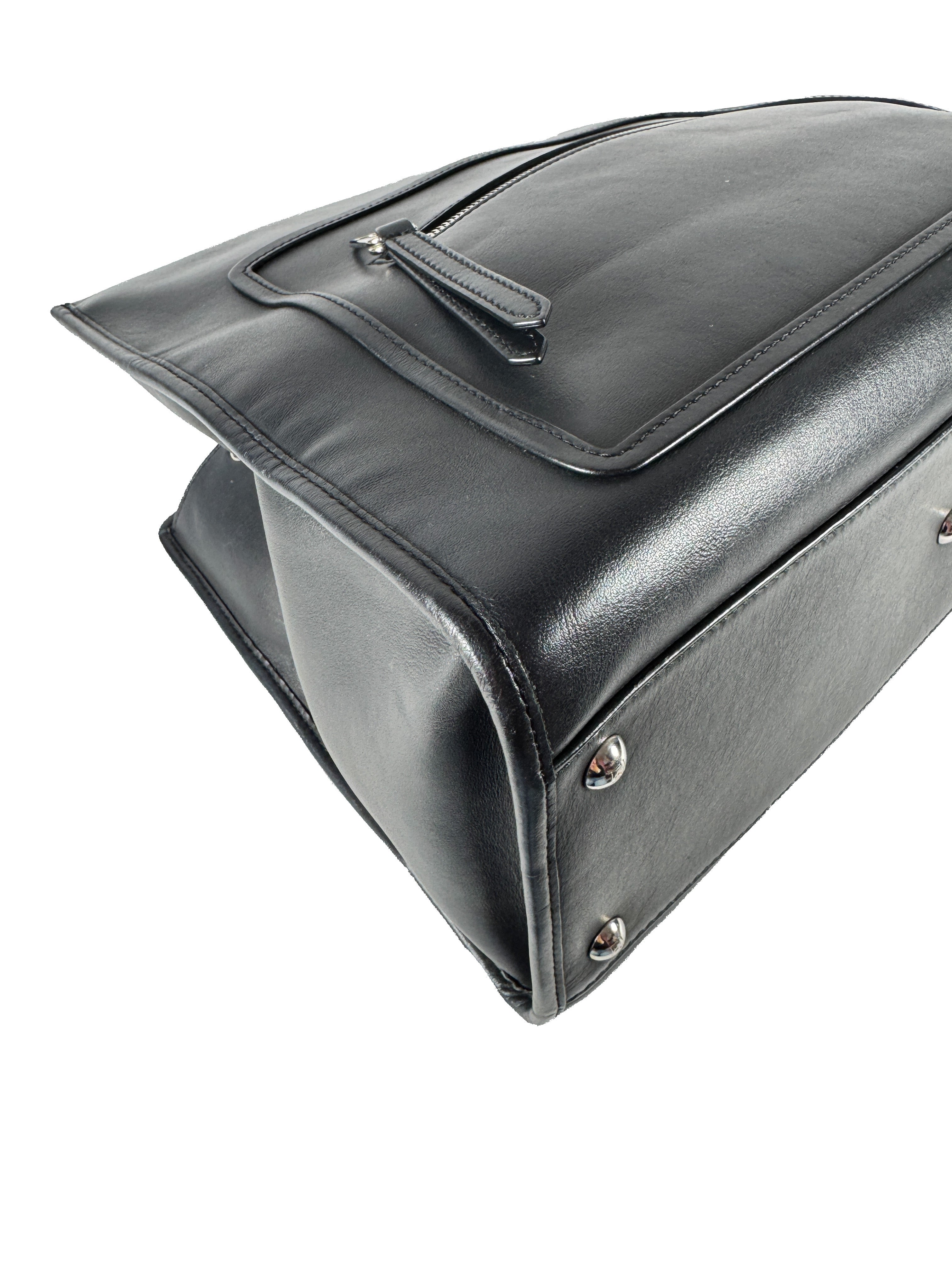 Fendi black leather medium Runaway bag 8BH34321H1798465