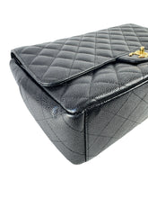 Chanel black maxi double flap Caviar 15369670