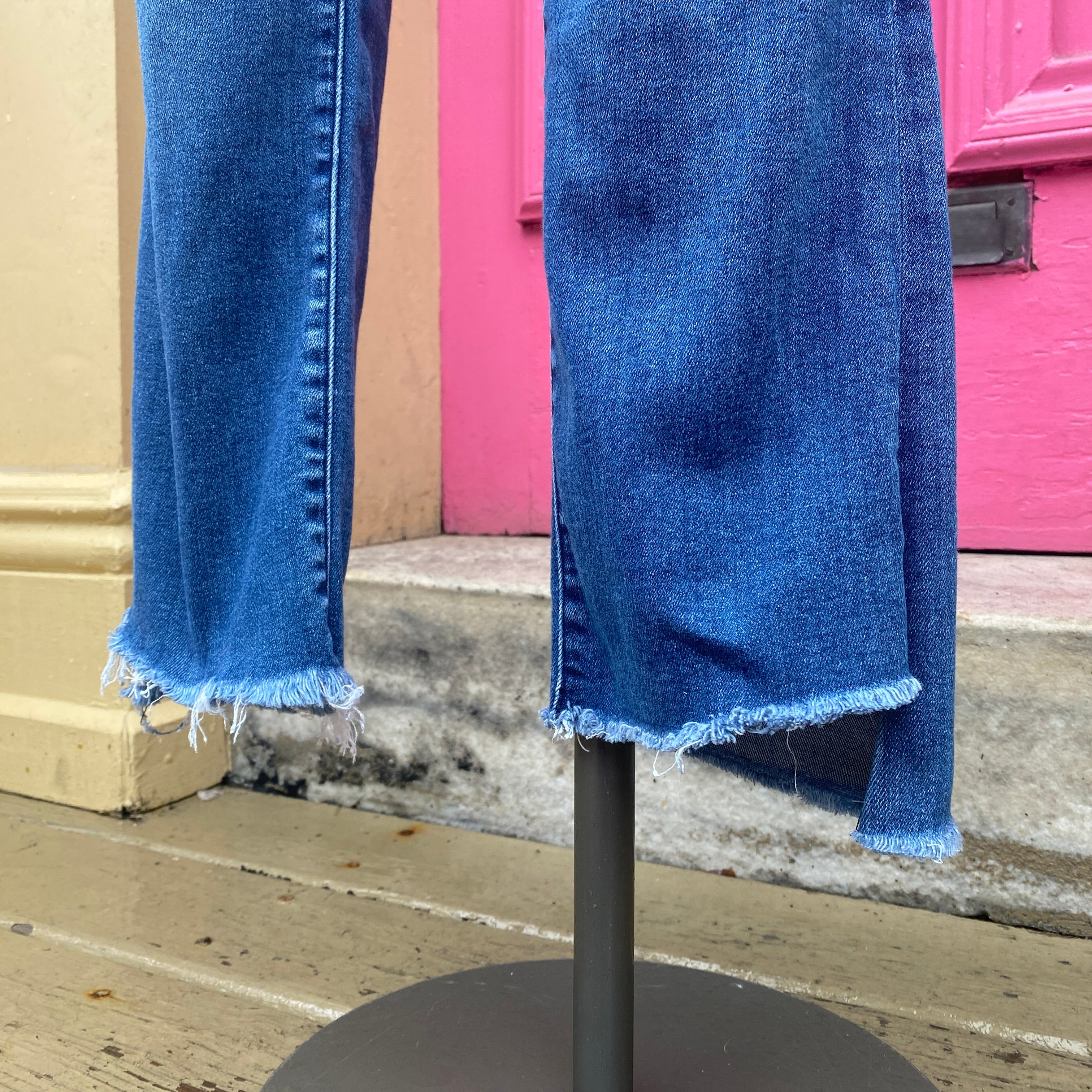 MOTHER the insider crop step fray jeans size 14