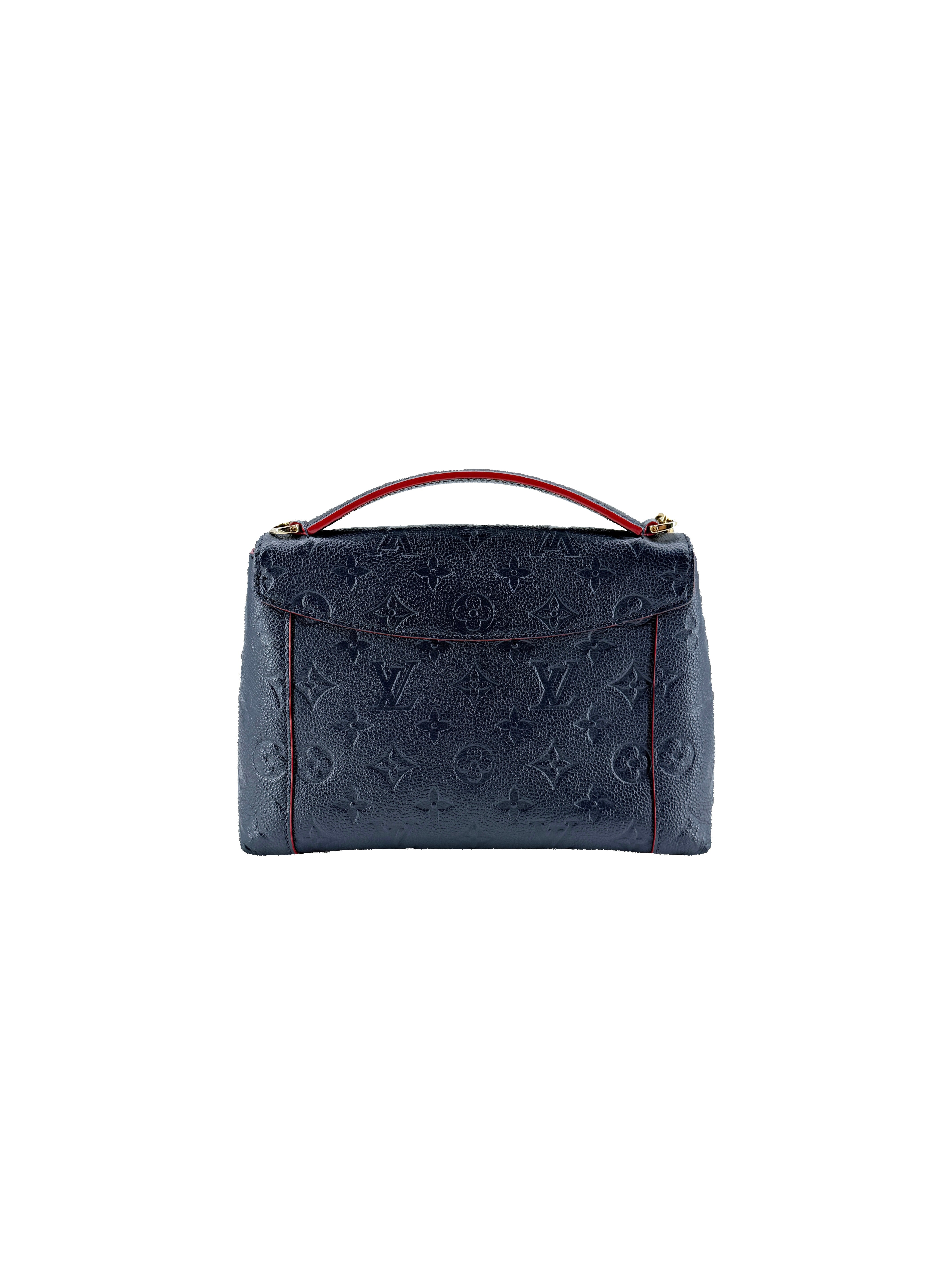 Louis Vuitton Blanche BB Marine Rouge Empreinte SP1169
