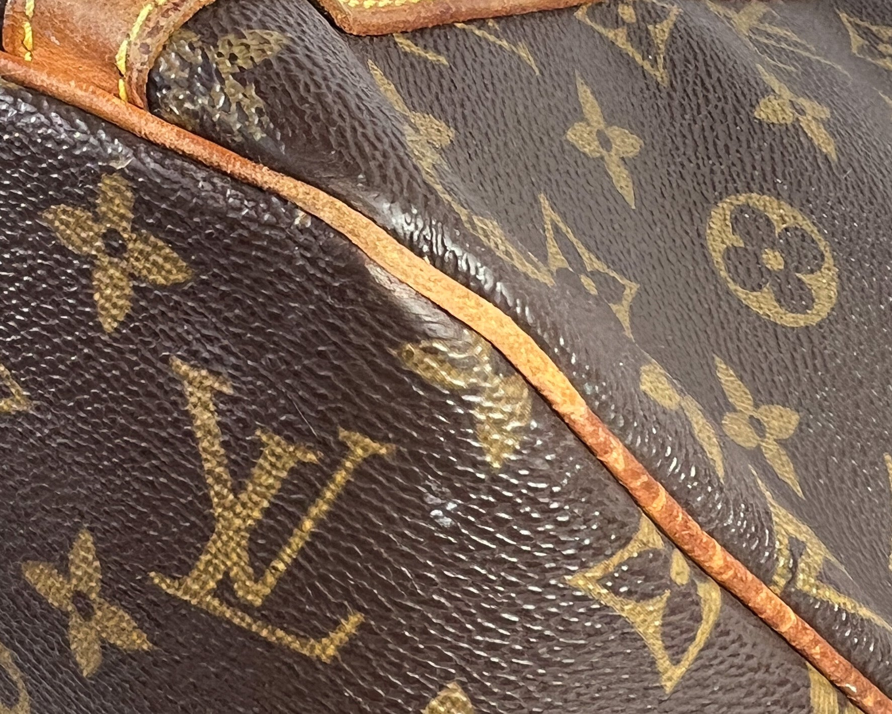 Louis Vuitton monogram Sac shopping tote 1998