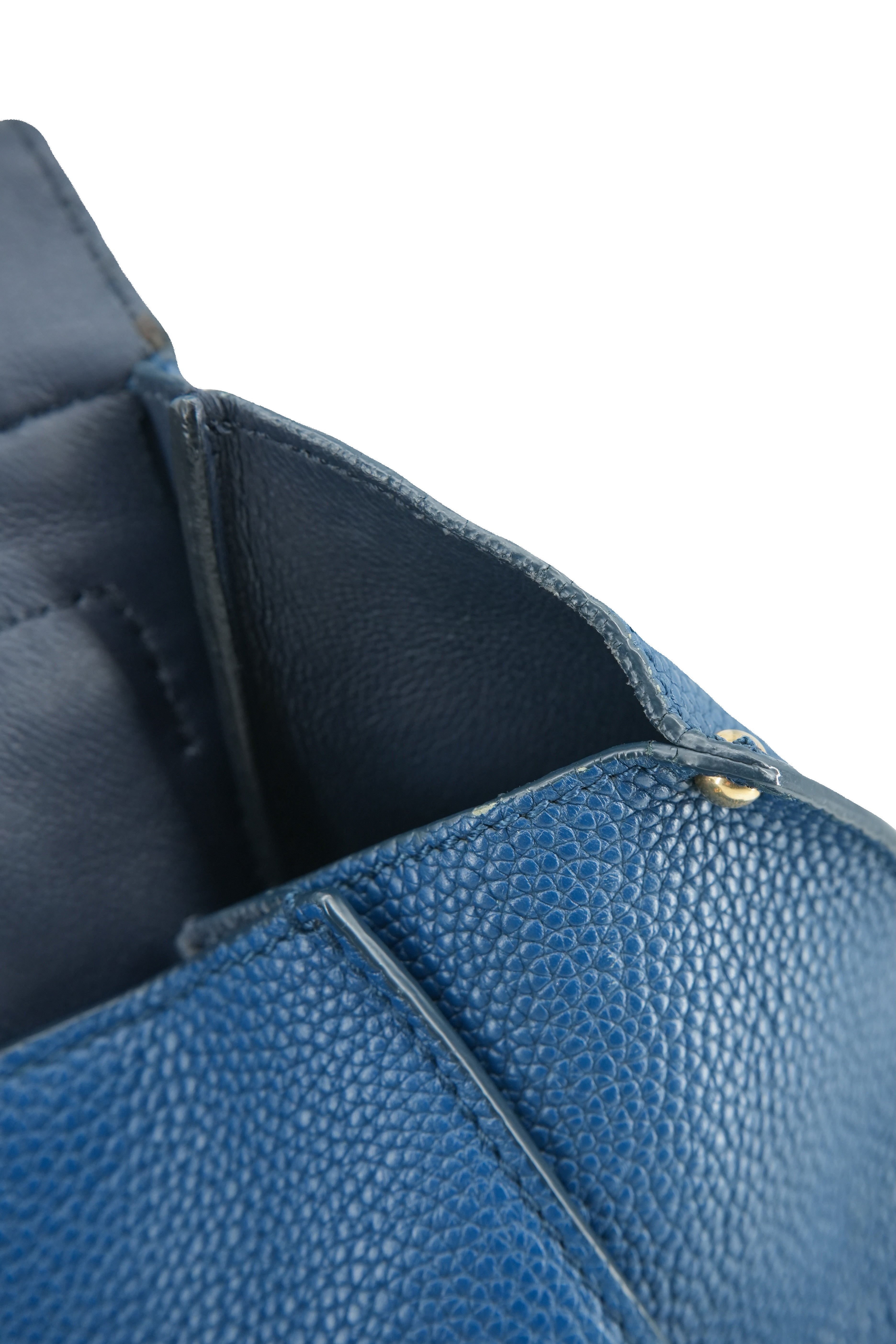 Salvatore Ferragamo blue small Sofia satchel BW-21 F606