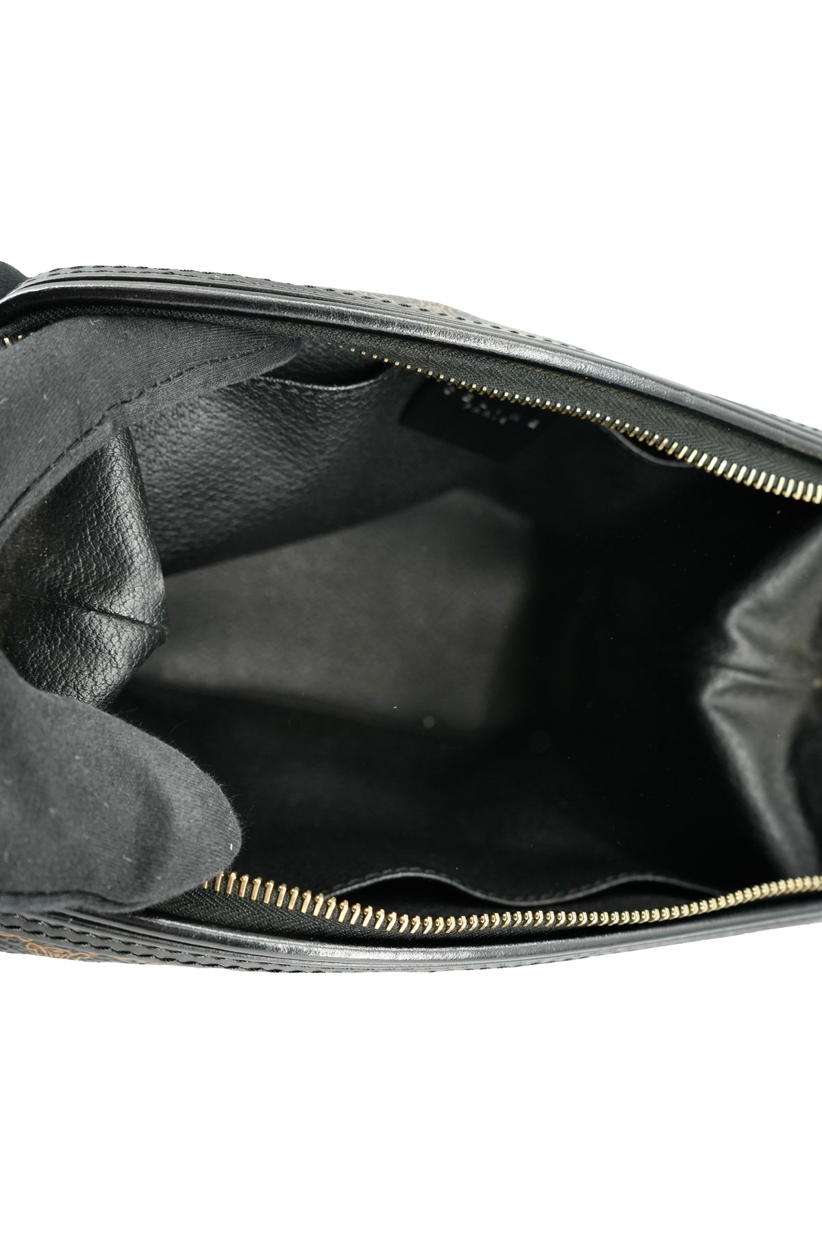 Celine black/brown vintage Macadame pouch MC97/2