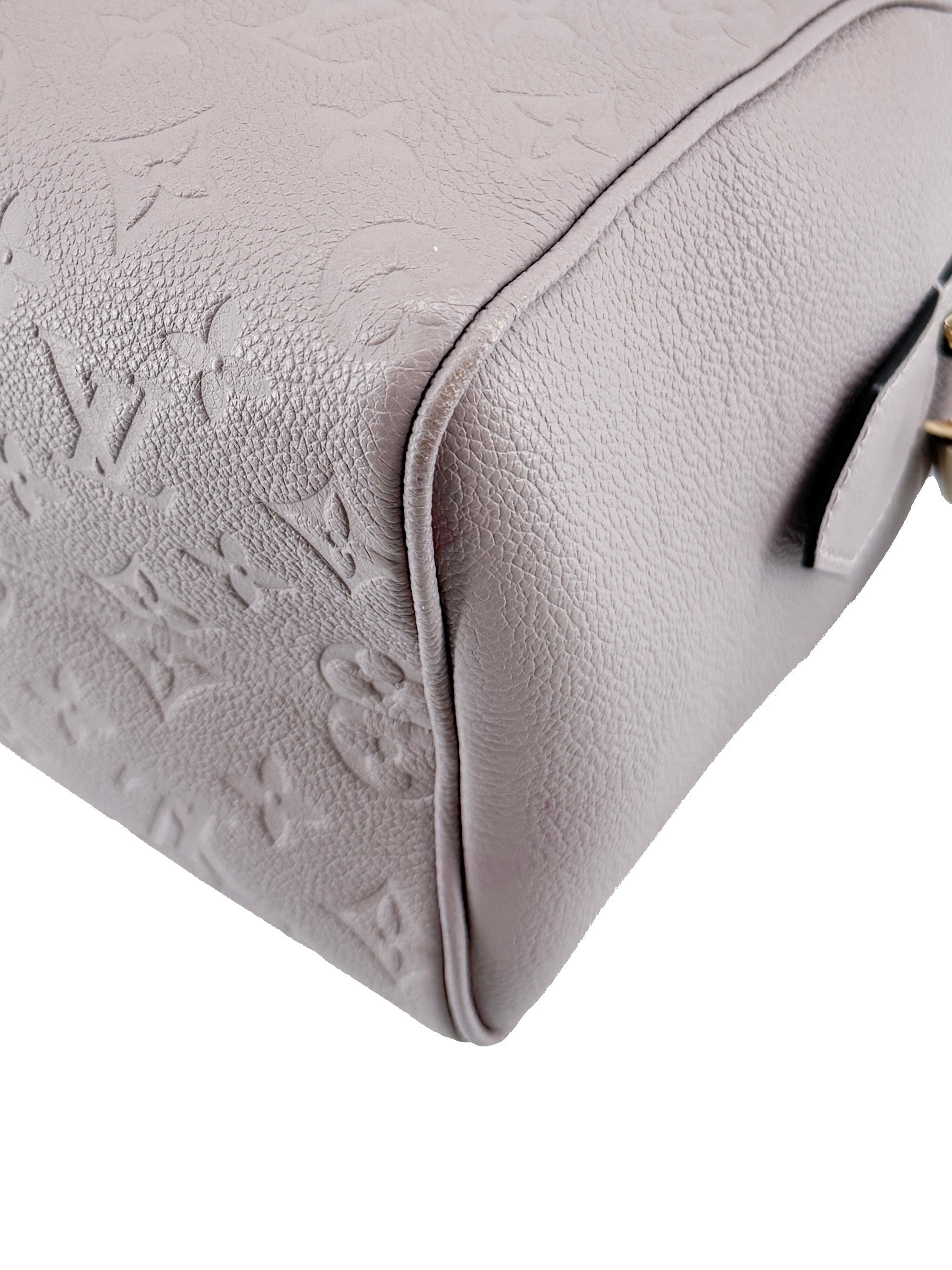 Louis Vuitton empreinte monogram Speedy 25 Mastic AR2186