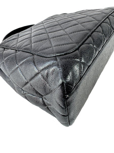 Chanel Caviar Quilted Jumbo Kelly Flap Black  4367160