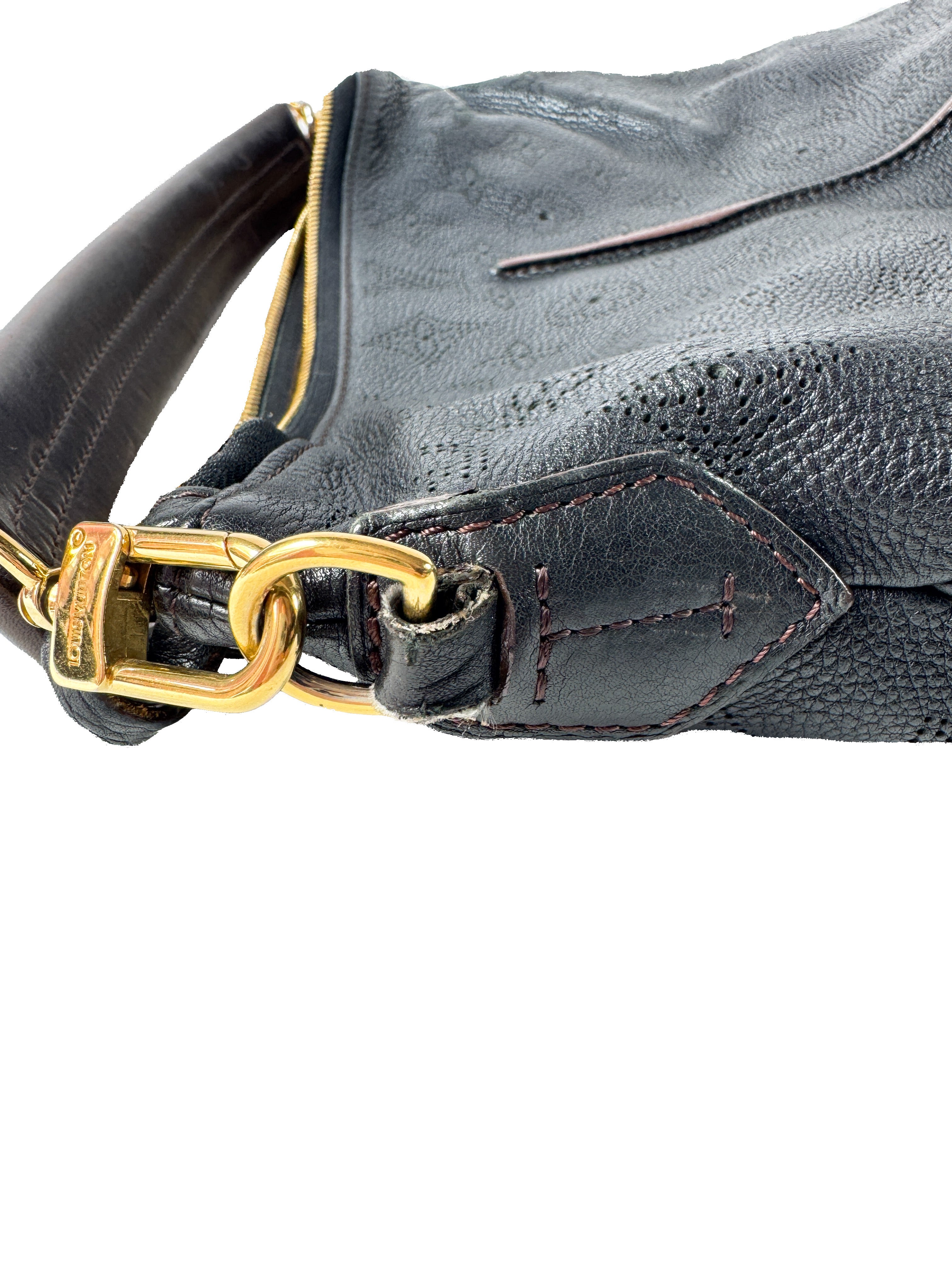 Louis Vuitton black/brown Mahina Selene PM TH0112