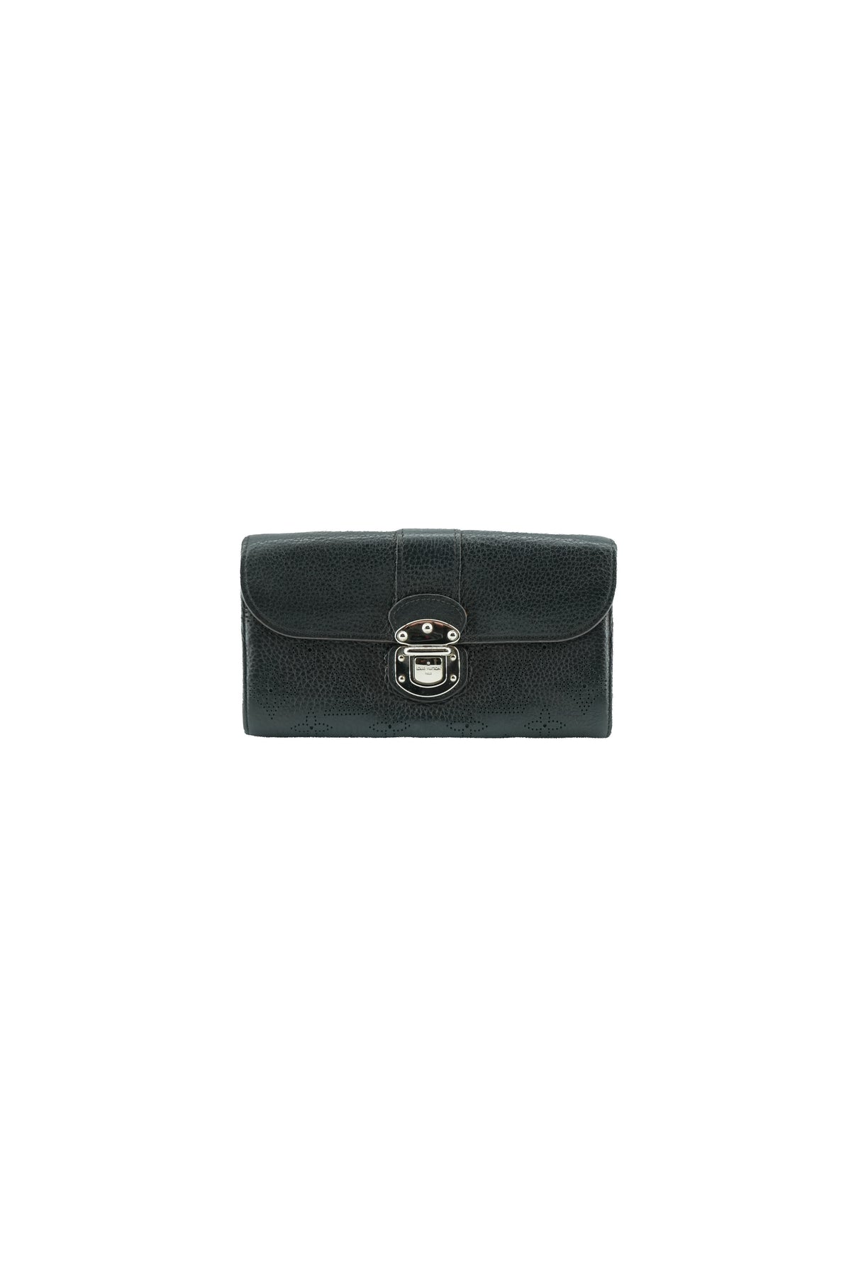 Louis Vuitton black Mahina Amelia wallet TN4164
