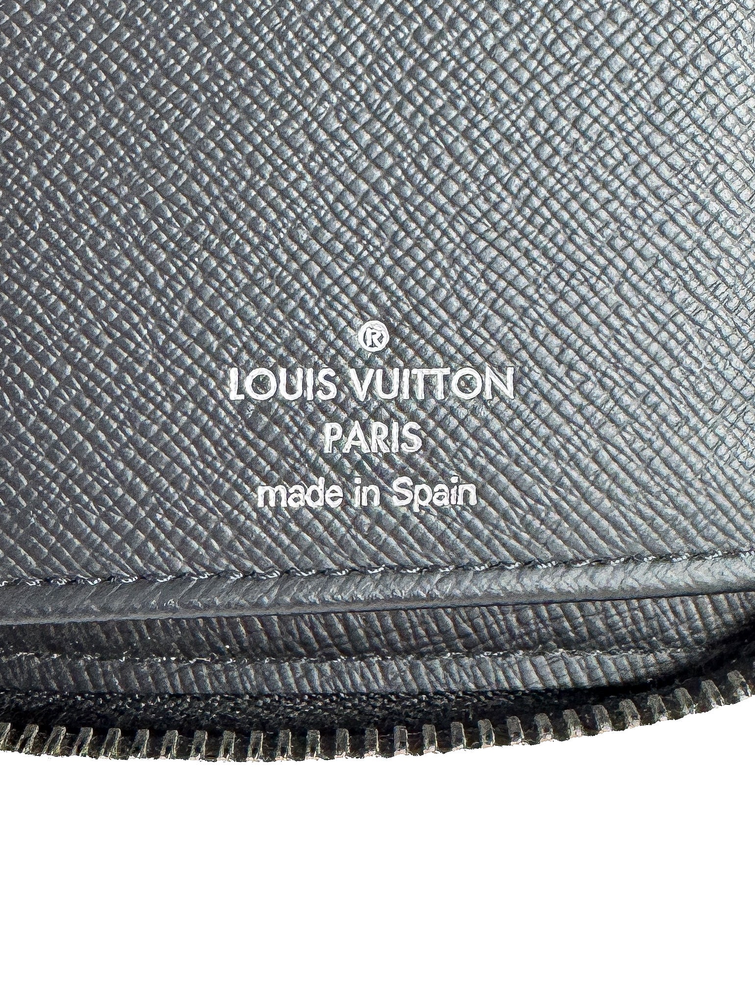 Louis Vuitton damier graphite vertical zippy wallet CA2108