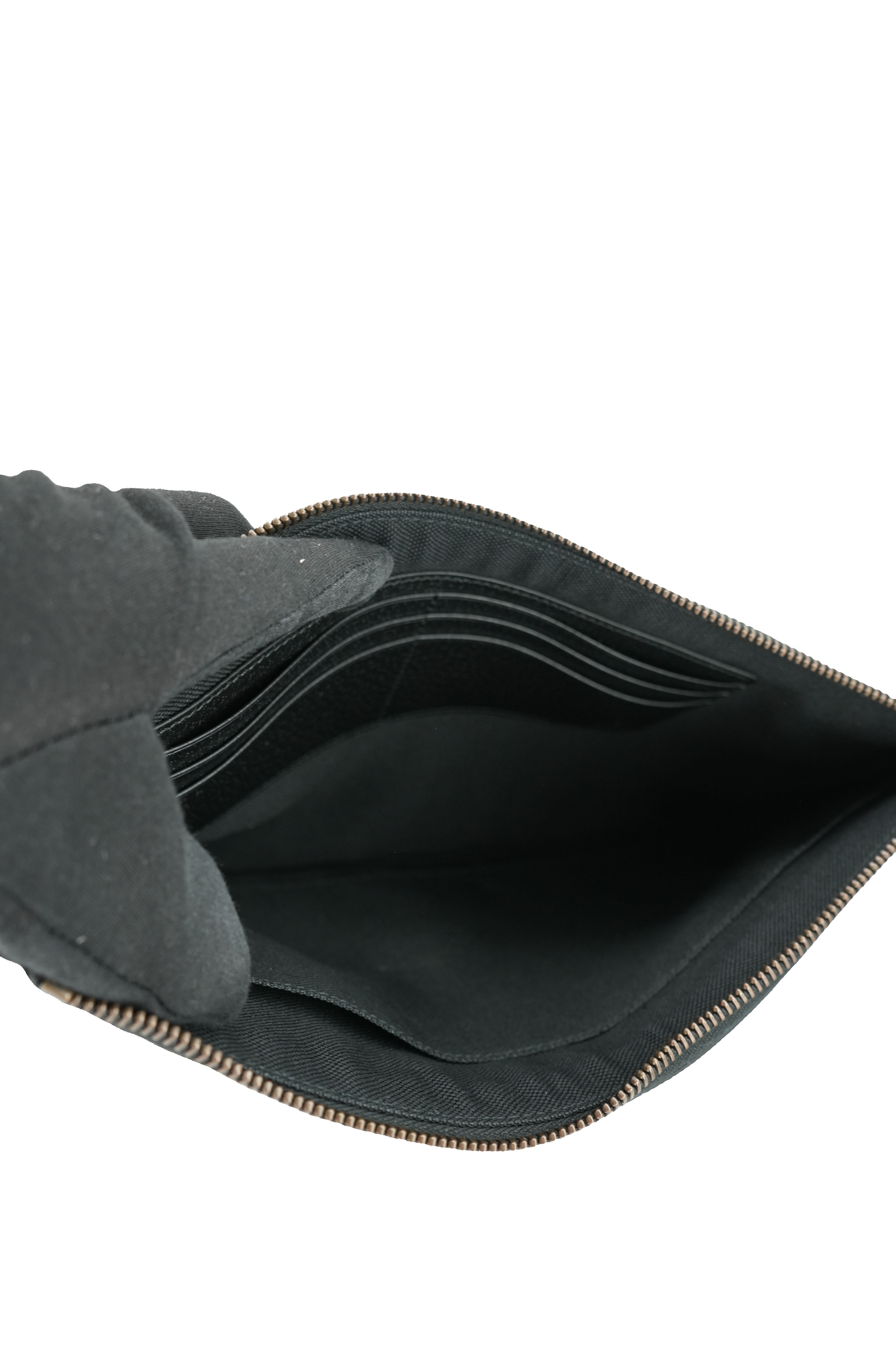 Gucci brown black wool GG wristlet 597627-562600