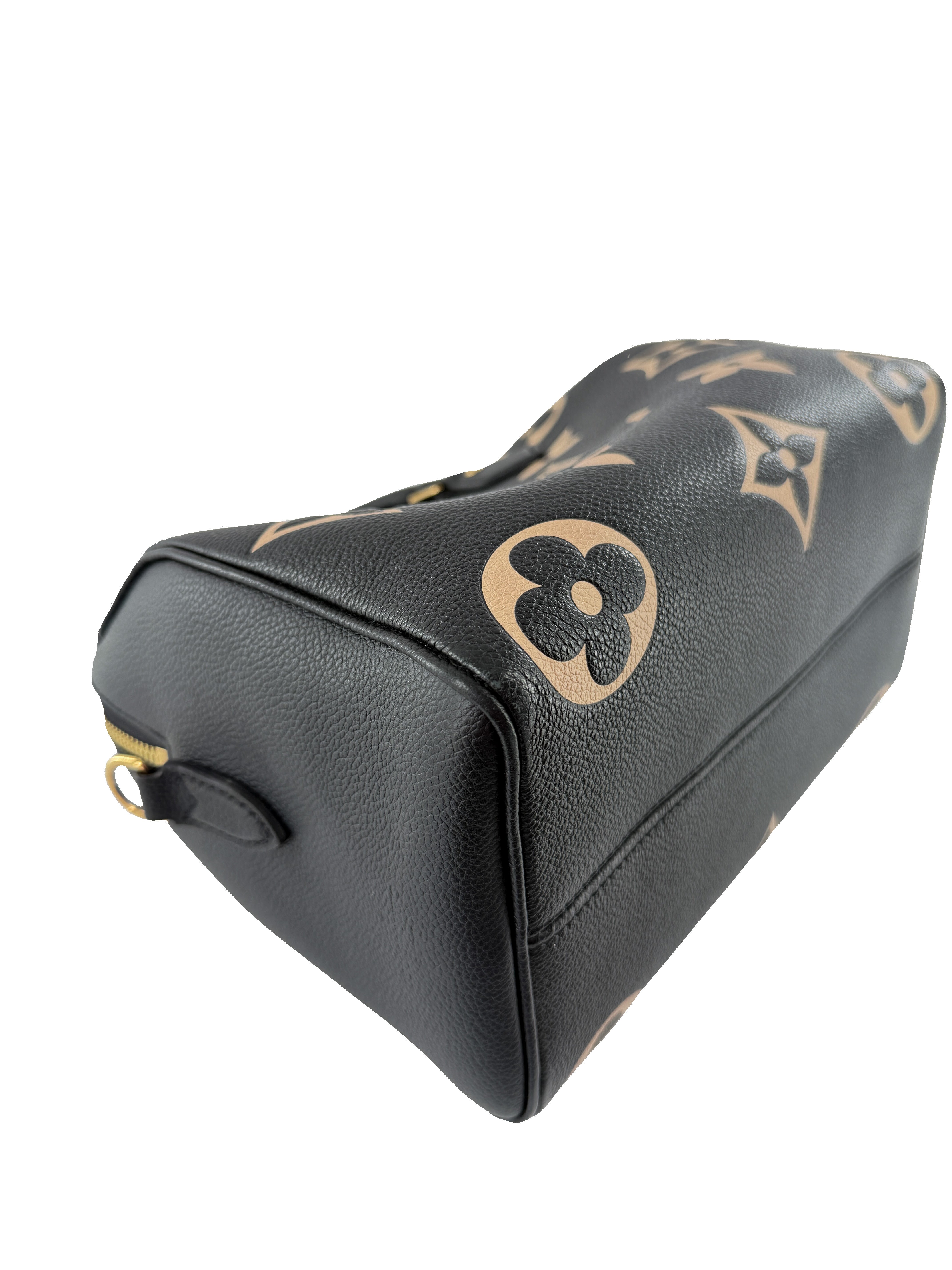 Louis Vuitton Giant Monogram Seedy 25 Bandouliere black/beige NFC - My Girlfriend's Wardrobe LLC