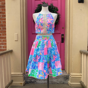 Lilly Pulitzer Navia set Pop Up Back Together Again size 6