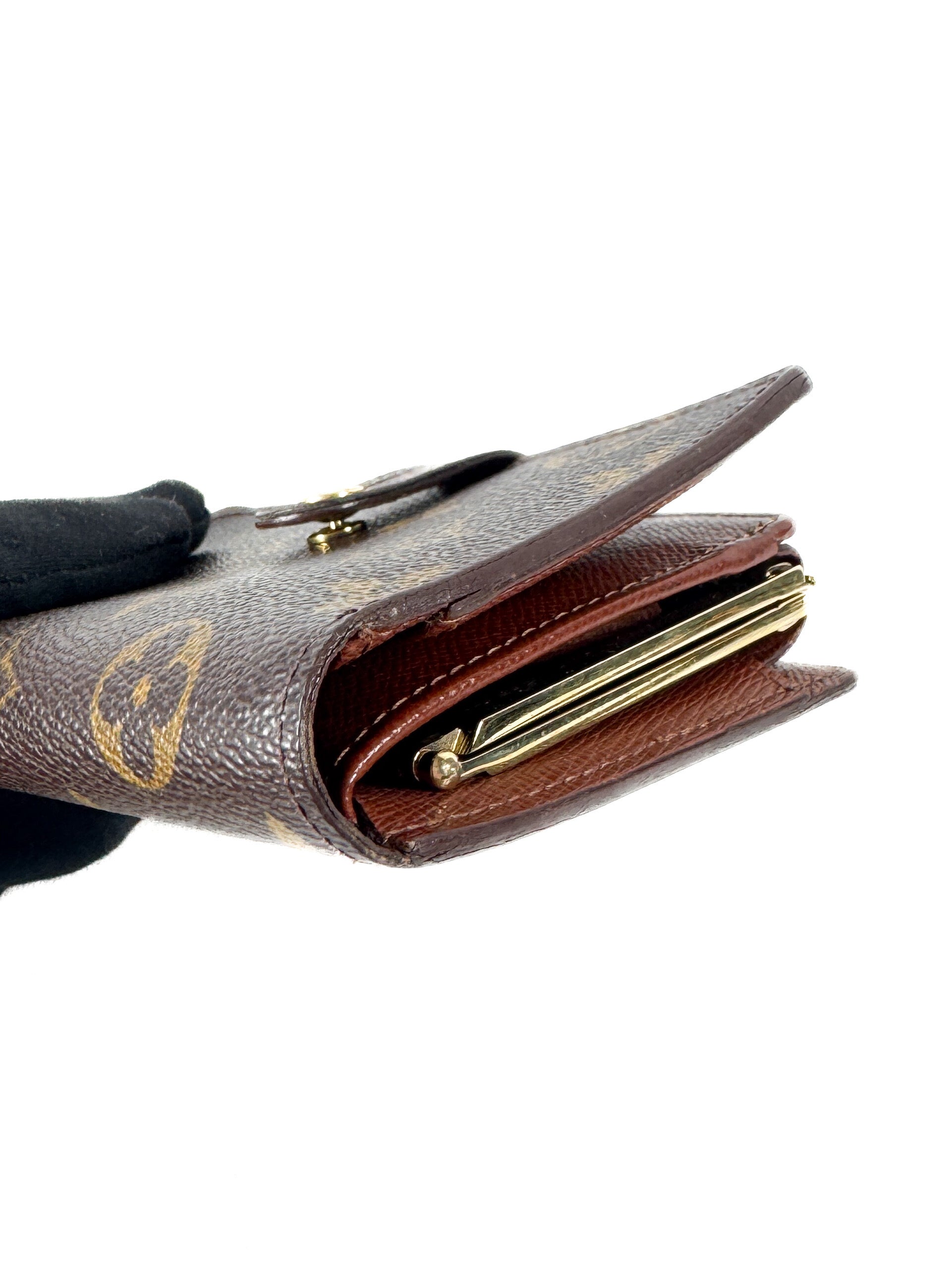 Louis Vuitton monogram porte monnaie wallet SD1020