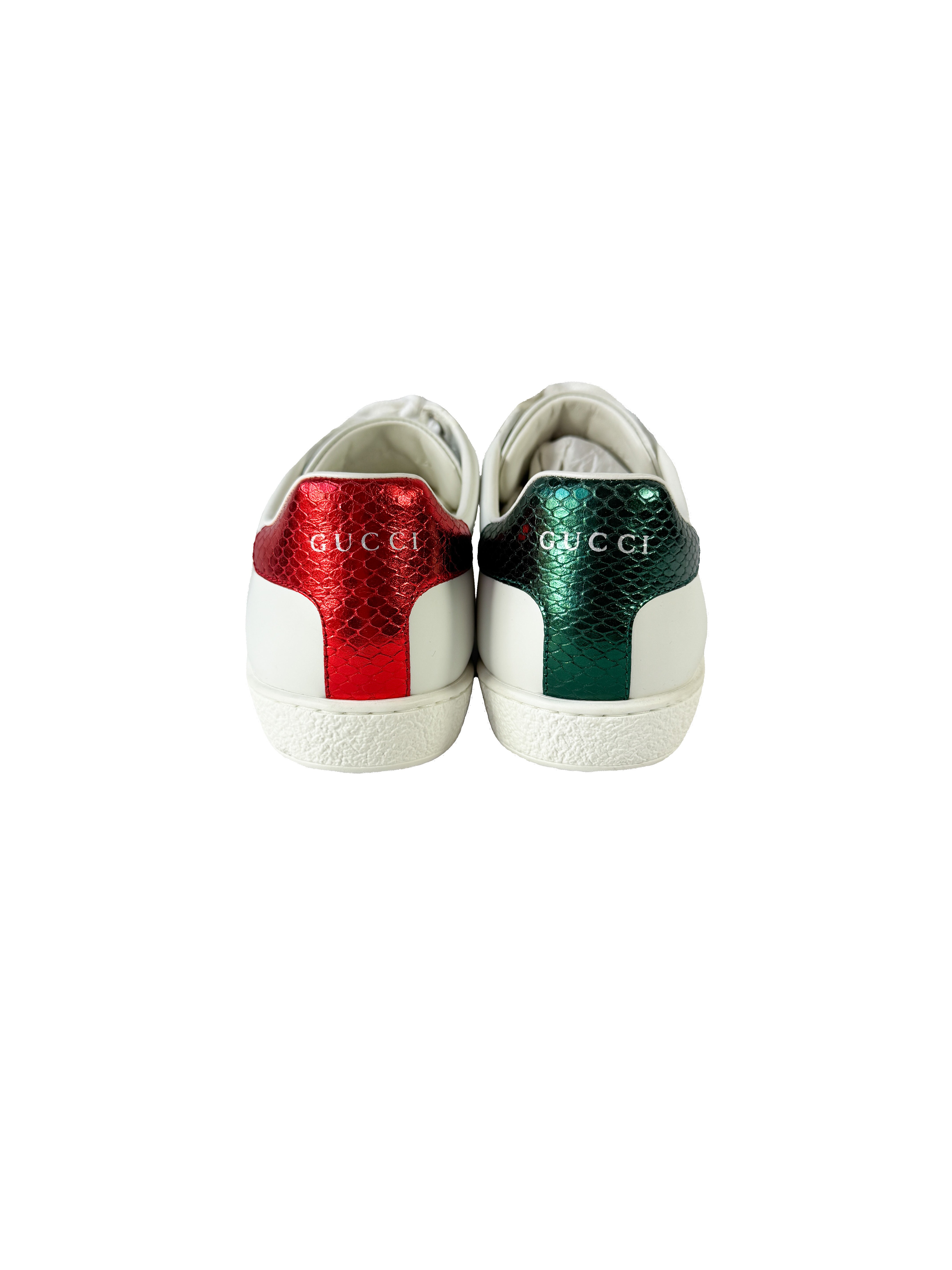 Gucci New Ace Bee sneakers size 37 BOX