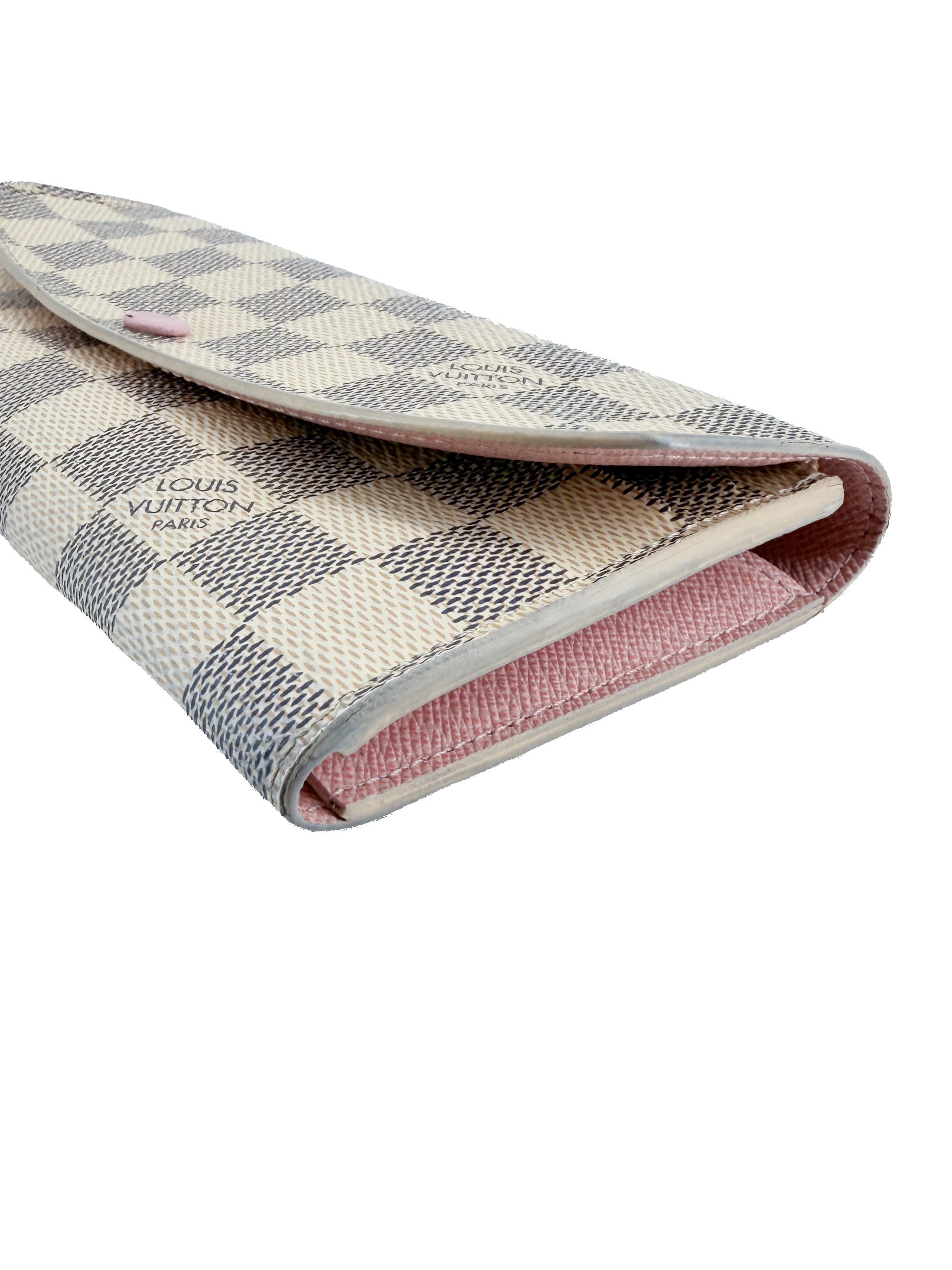 Louis Vuitton damier azur Emilie wallet TA2126