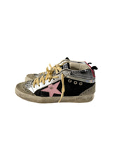 Golden Goose mid star black distressed quarter sneakers size 37 BOX