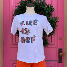 Emily Lovelock life is art tee size XS