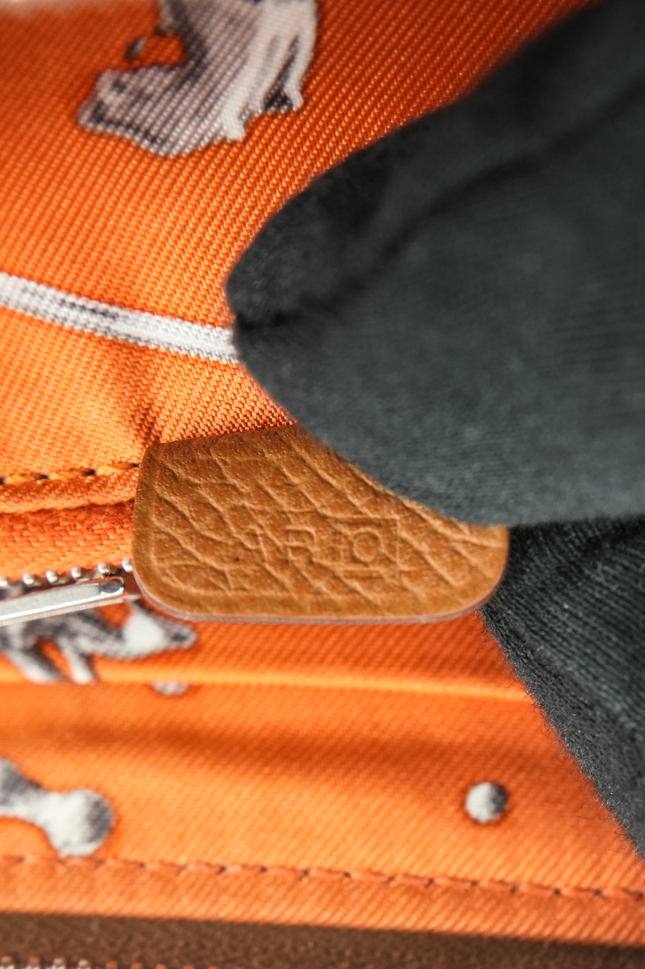 Hermès brown epsom Silkin' Compact wallet Square O